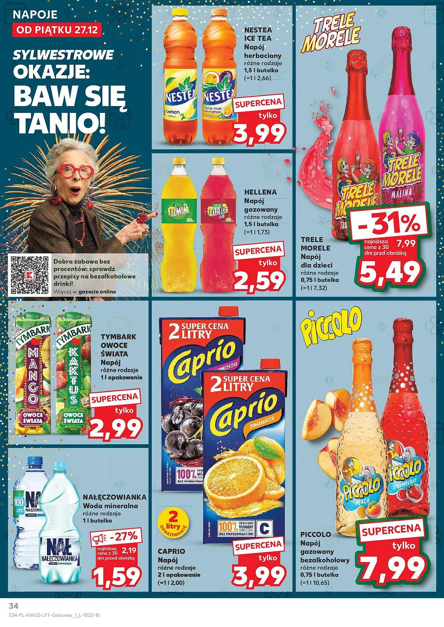 Gazetka Kaufland gazetka od 27 grudnia do 31 grudnia 2024 - Strona 34