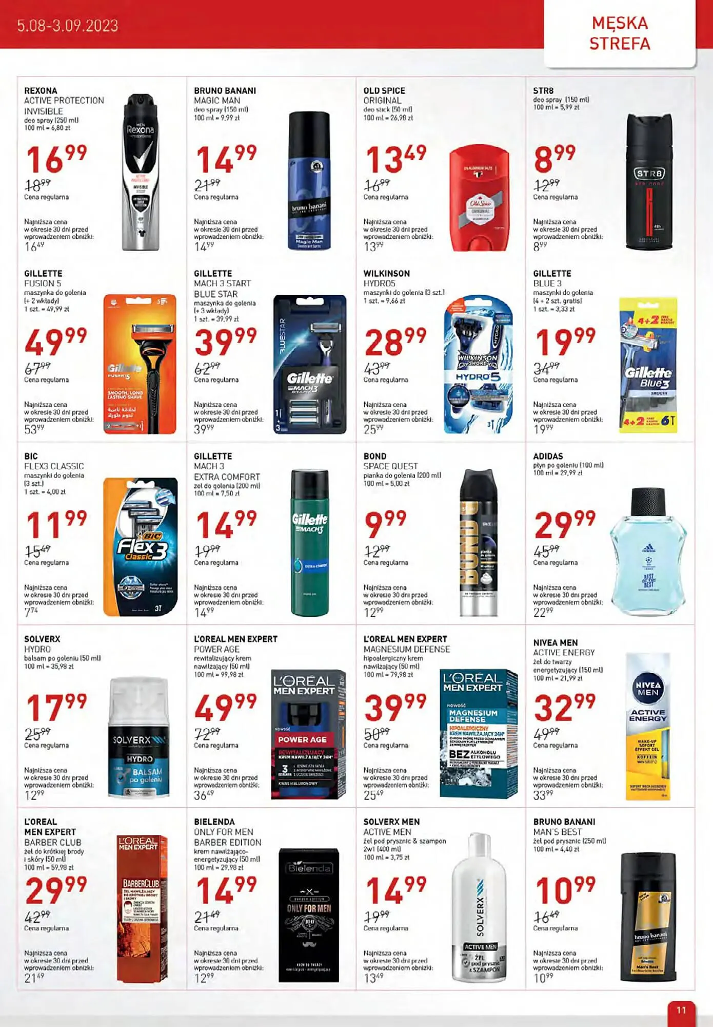 Gazetka Jawa Drogerie gazetka od 5 sierpnia do 3 września 2023 - Strona 11