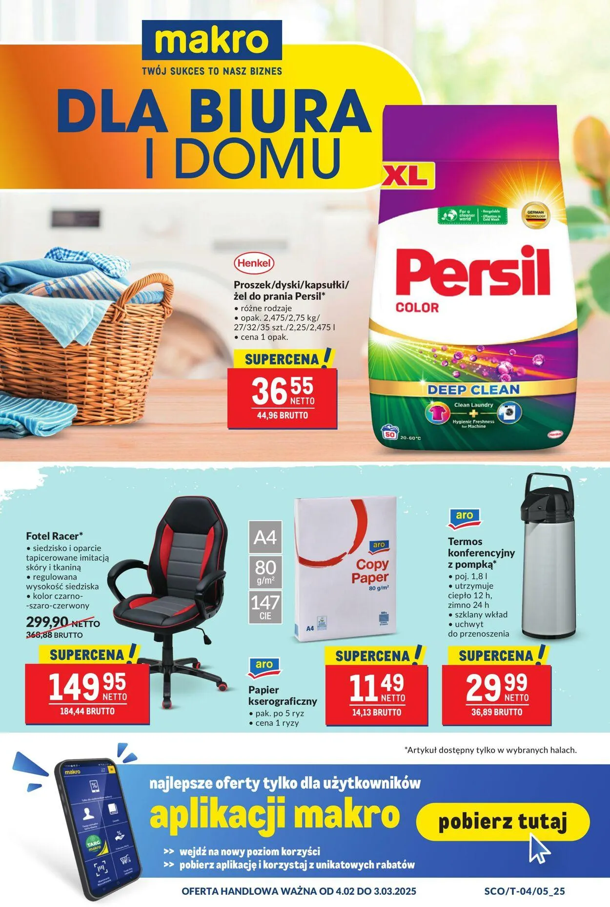 Makro Aktualna gazetka - 1