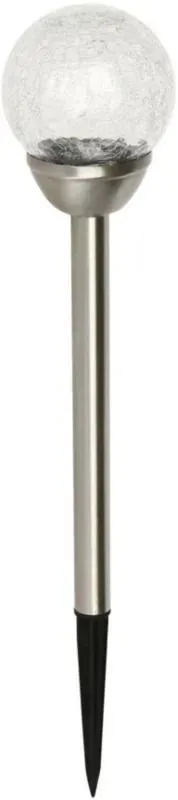 Lampa ogrodowa solarna LED Blooma 5000 K pęknięte szkło