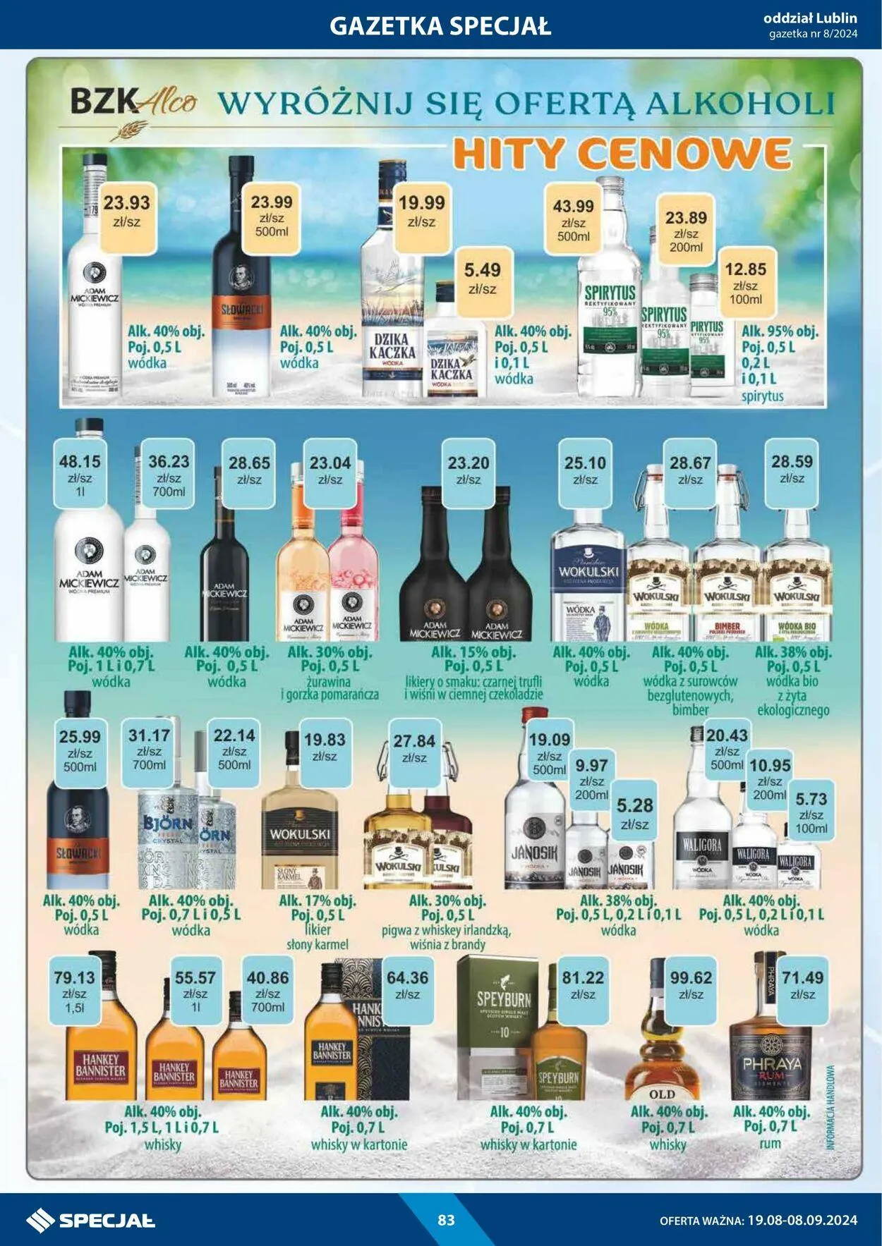 Gazetka Specjał od 19 sierpnia do 8 września 2024 - Strona 83