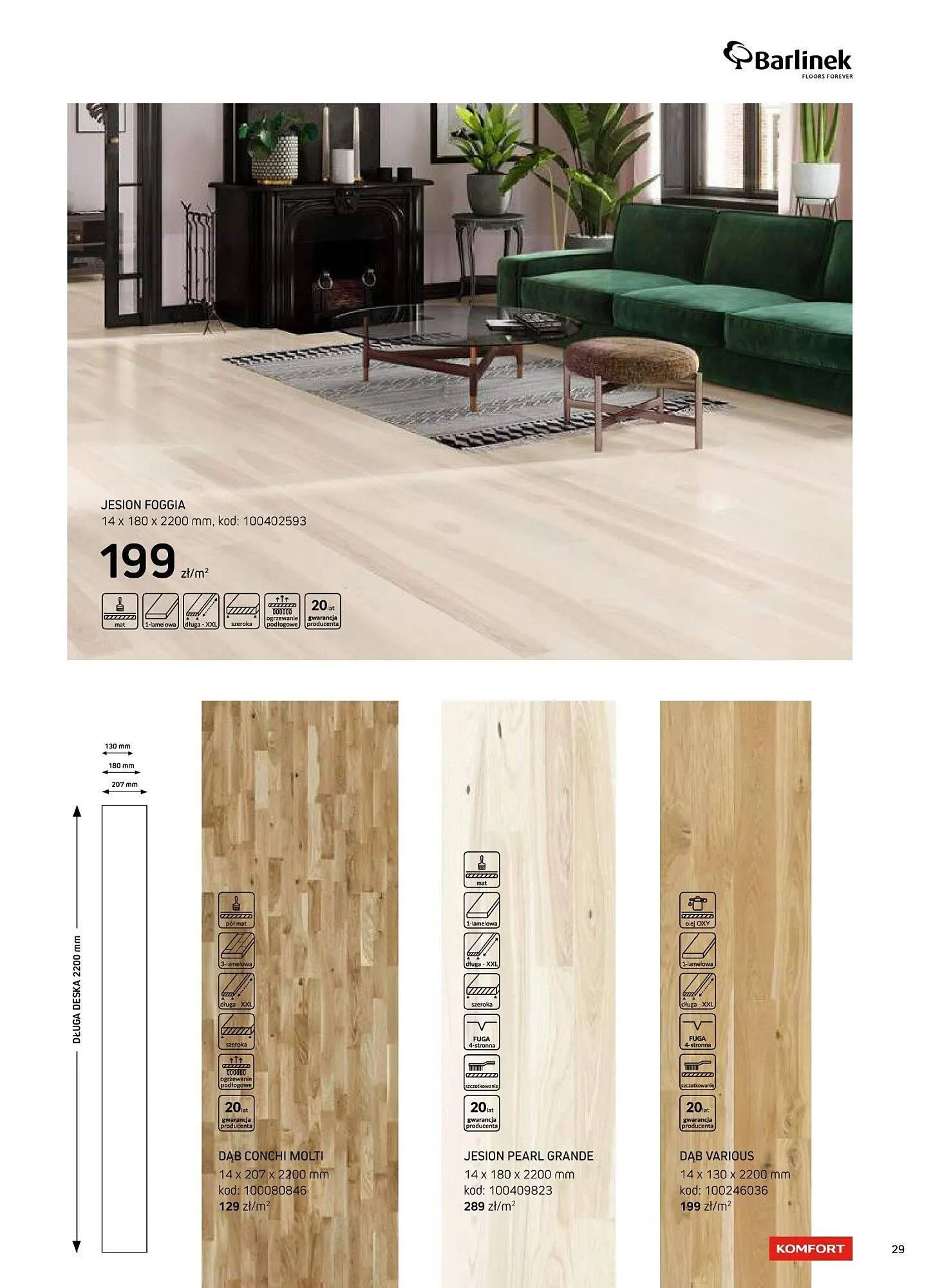 Gazetka Komfort gazetka od 16 sierpnia do 31 grudnia 2025 - Strona 29