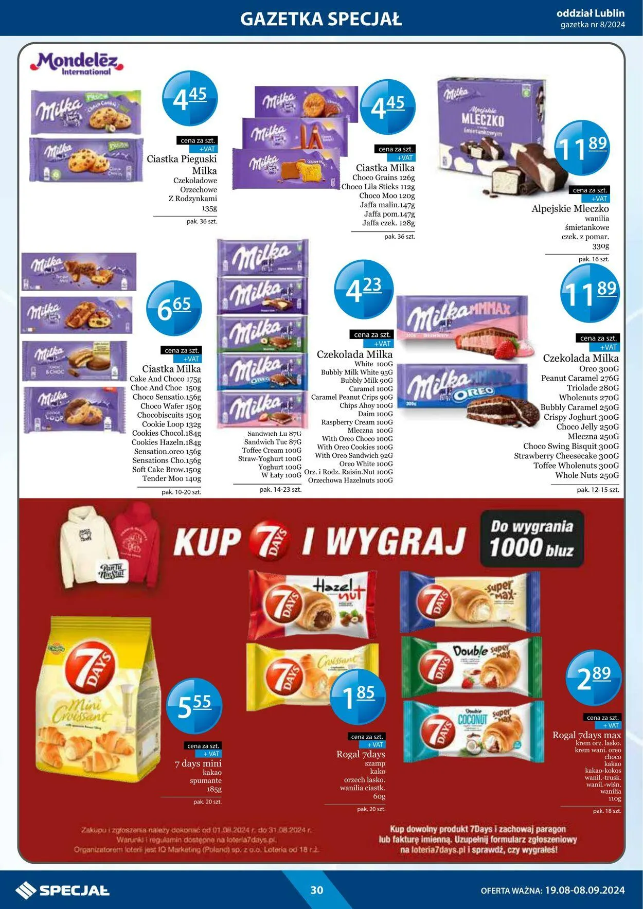 Gazetka Specjał od 19 sierpnia do 8 września 2024 - Strona 30