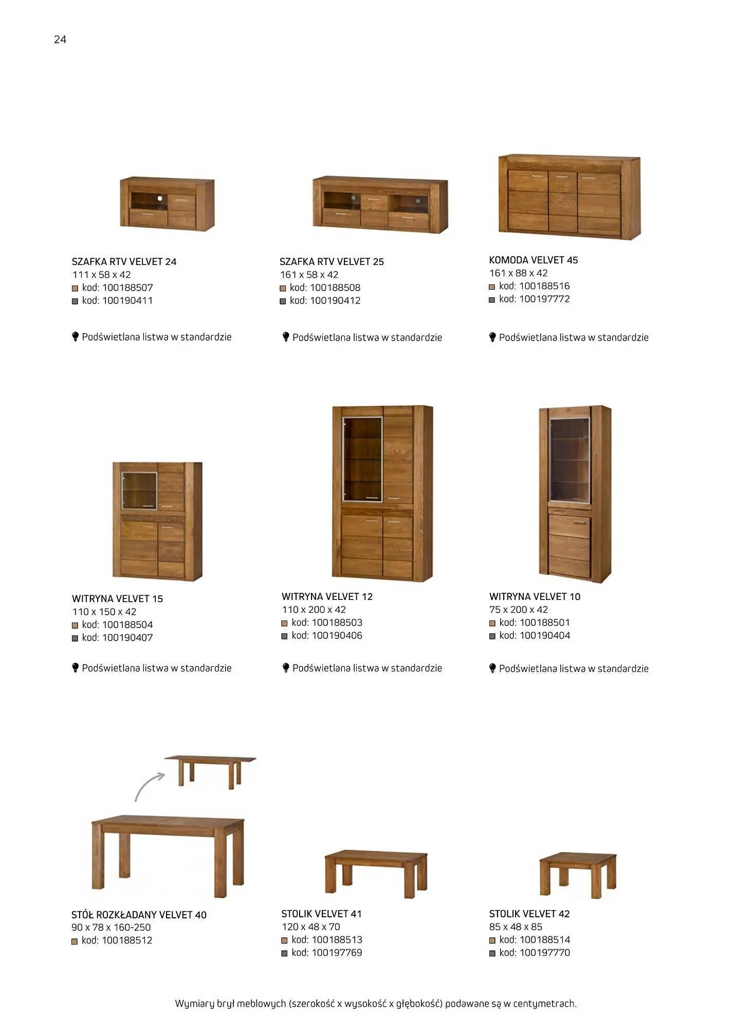Gazetka Komfort gazetka od 11 września do 31 grudnia 2024 - Strona 24