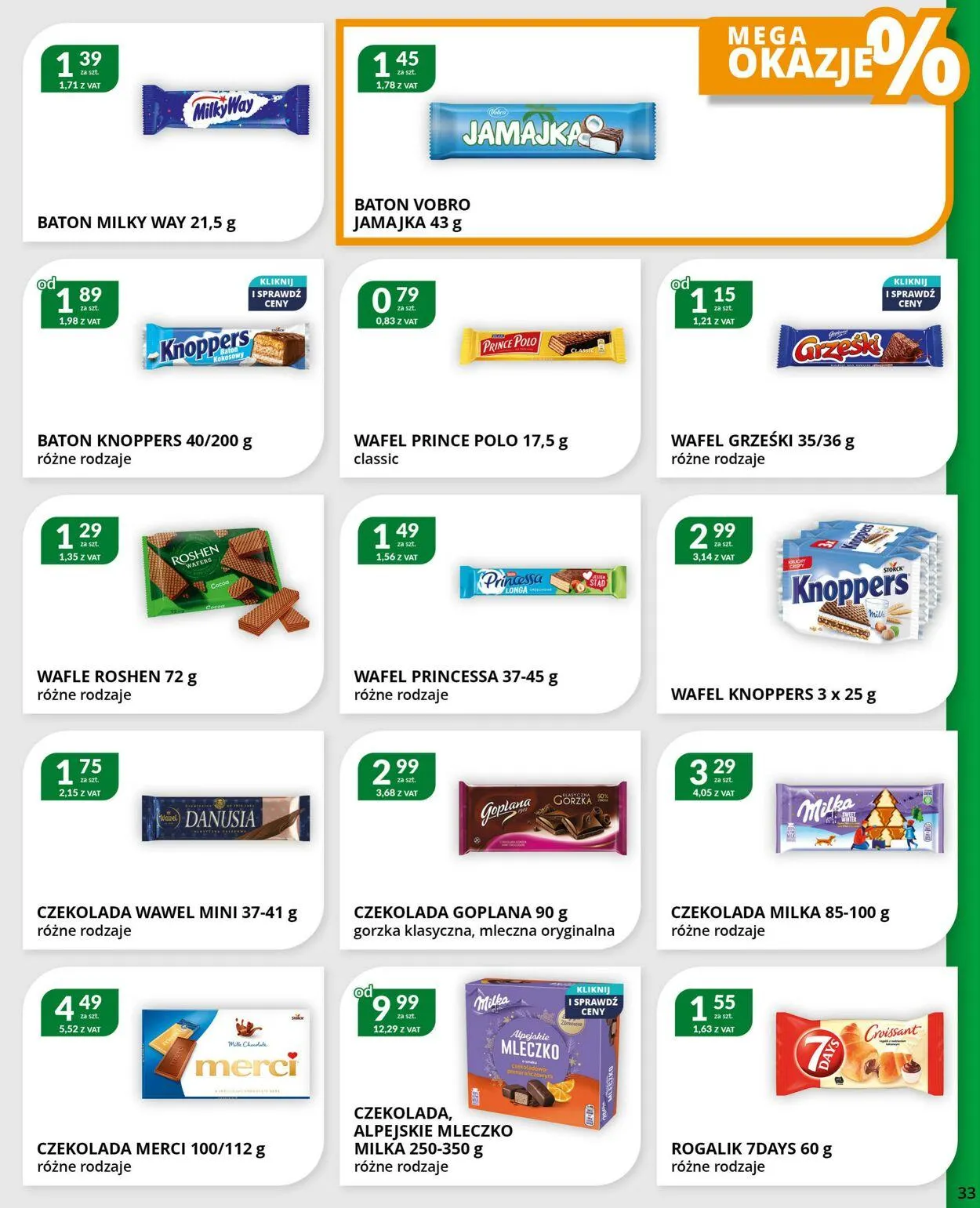 Gazetka Eurocash Aktualna gazetka od 28 października do 17 listopada 2024 - Strona 33