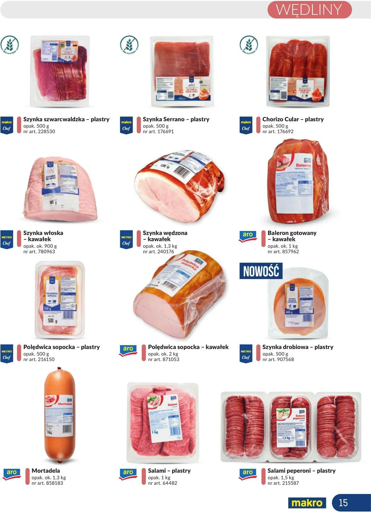 Gazetka Makro Aktualna gazetka od 25 listopada do 9 grudnia 2024 - Strona 15