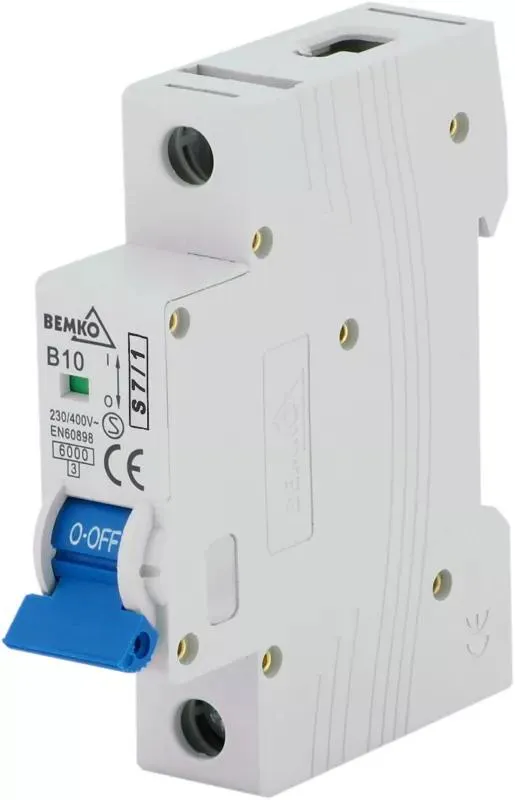 Wyłącznik nadprądowy Bemko 1P B 16A