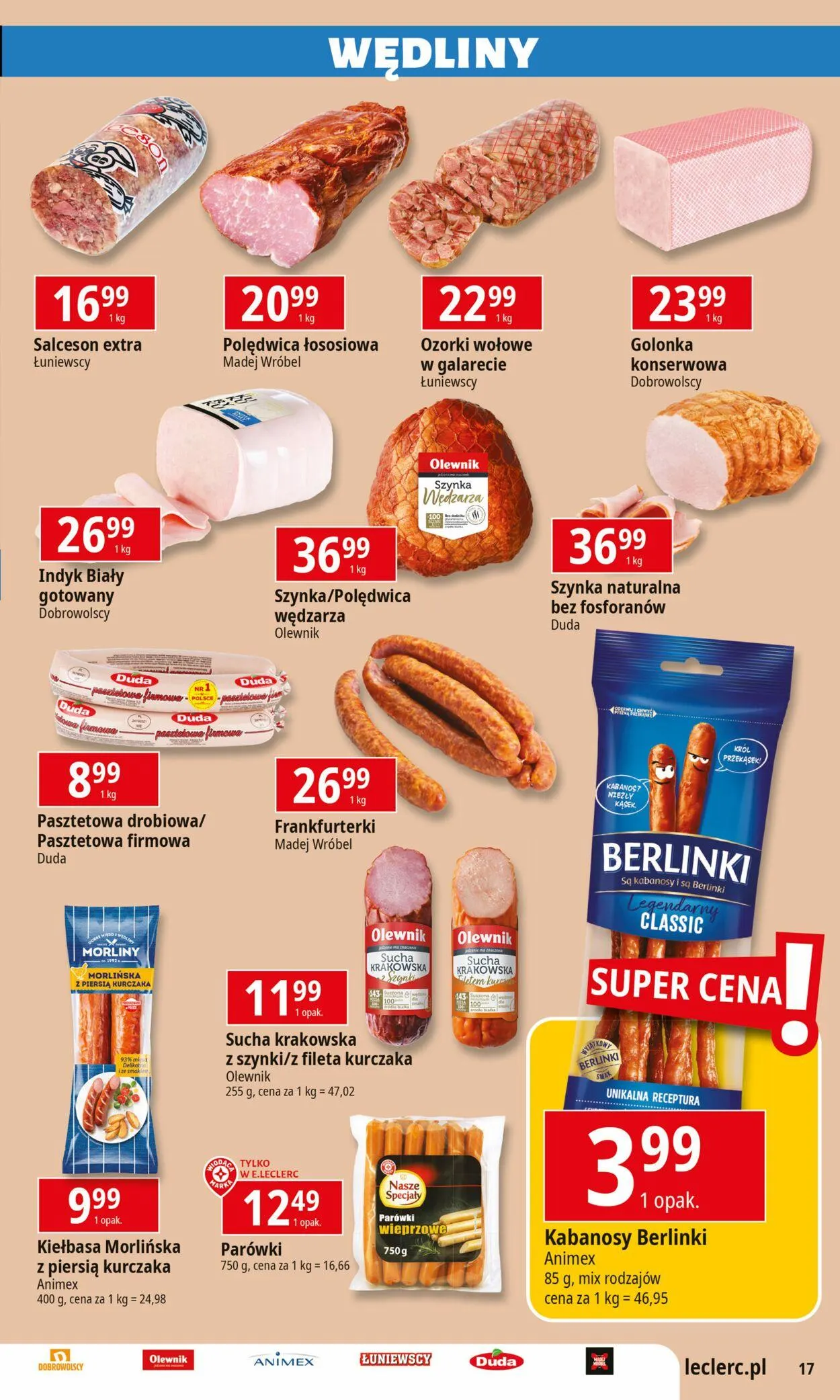 Gazetka E.Leclerc Aktualna gazetka od 30 września do 14 października 2024 - Strona 17