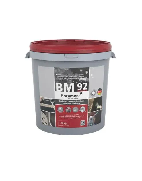 Masa uszczelniająca 2 K BM 92 Winter 28 kg grubowarstwowa bitumiczna BOTAMENT