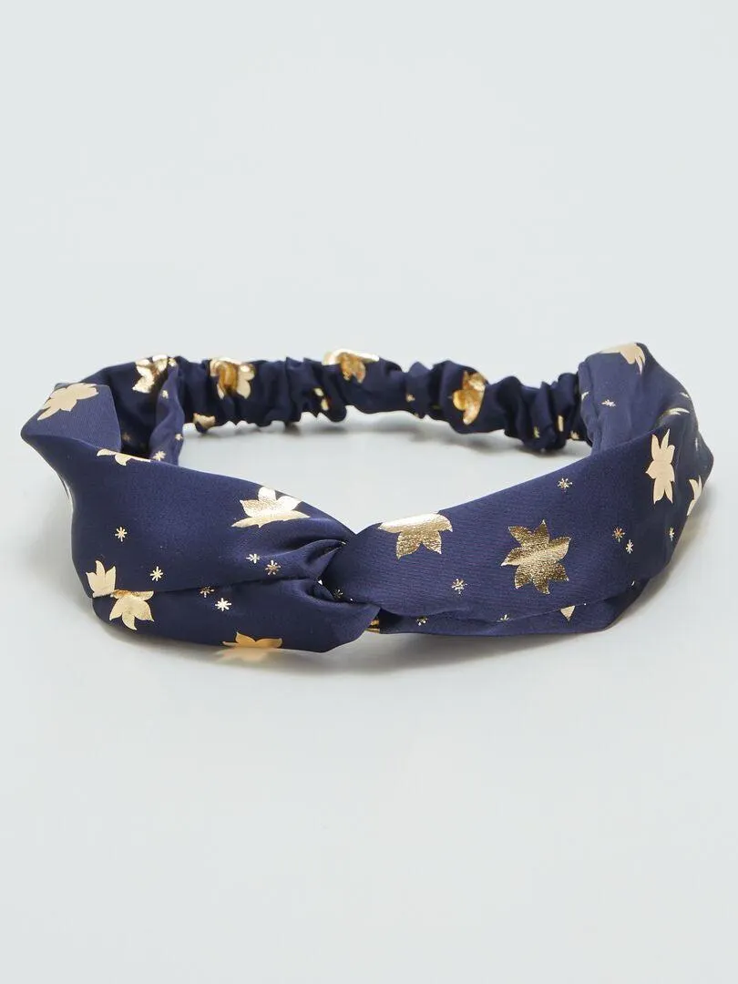 Lot de 2 bandeaux - Marine