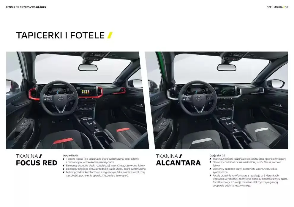 Gazetka Opel Mokka od 30 stycznia do 31 grudnia 2025 - Strona 16