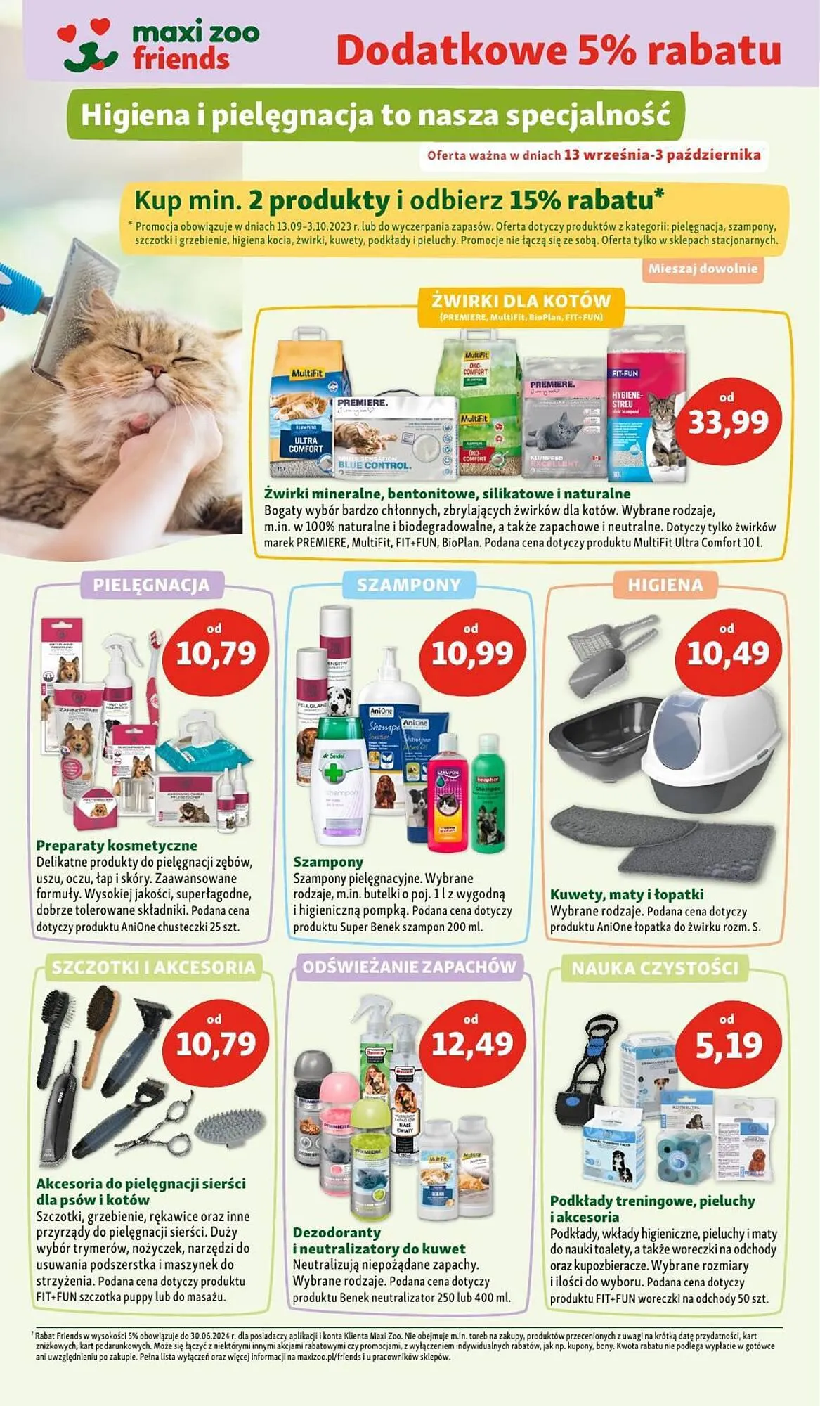 Gazetka Maxi Zoo gazetka od 6 września do 3 października 2023 - Strona 10