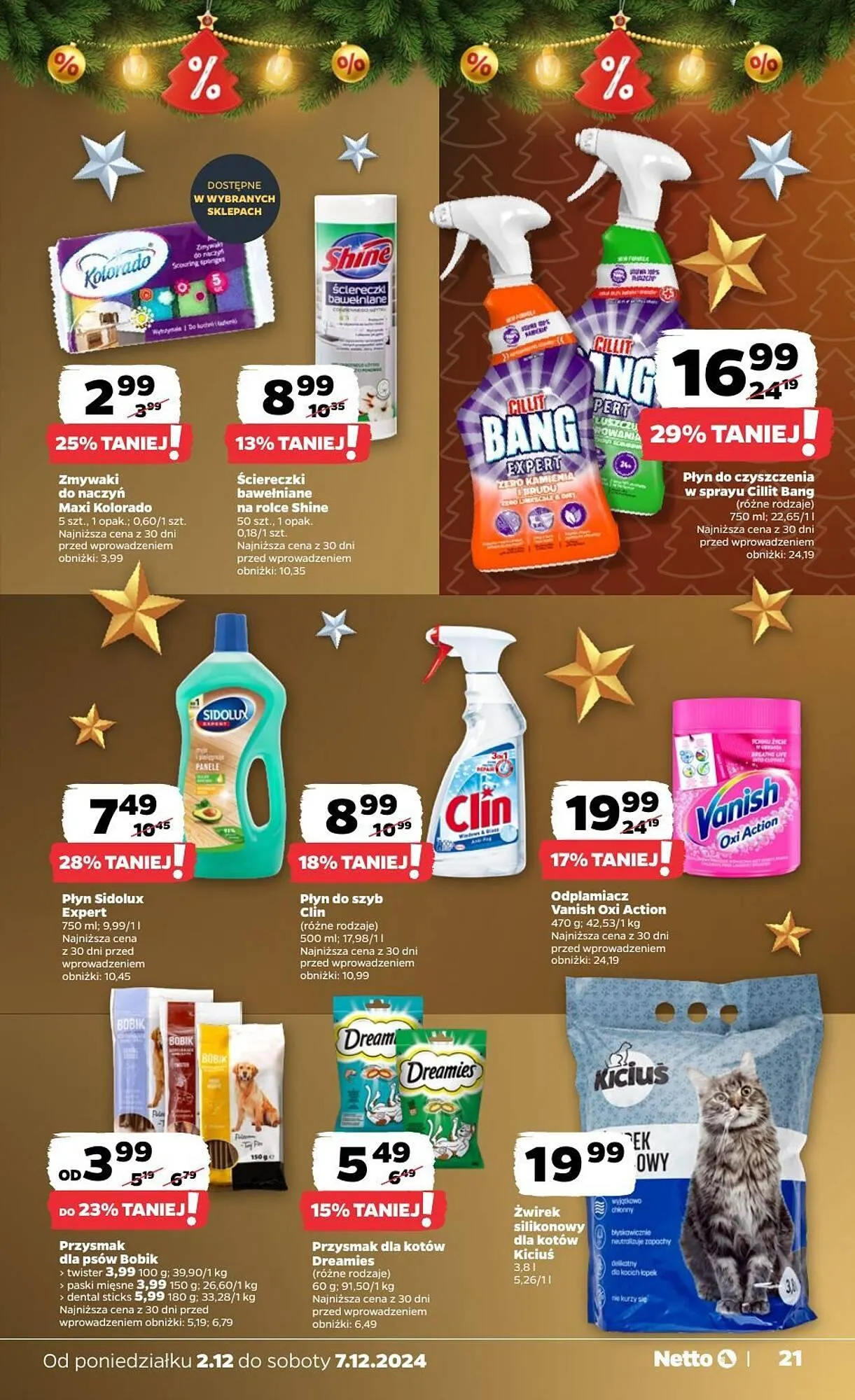 Gazetka Netto gazetka od 2 grudnia do 7 grudnia 2024 - Strona 21