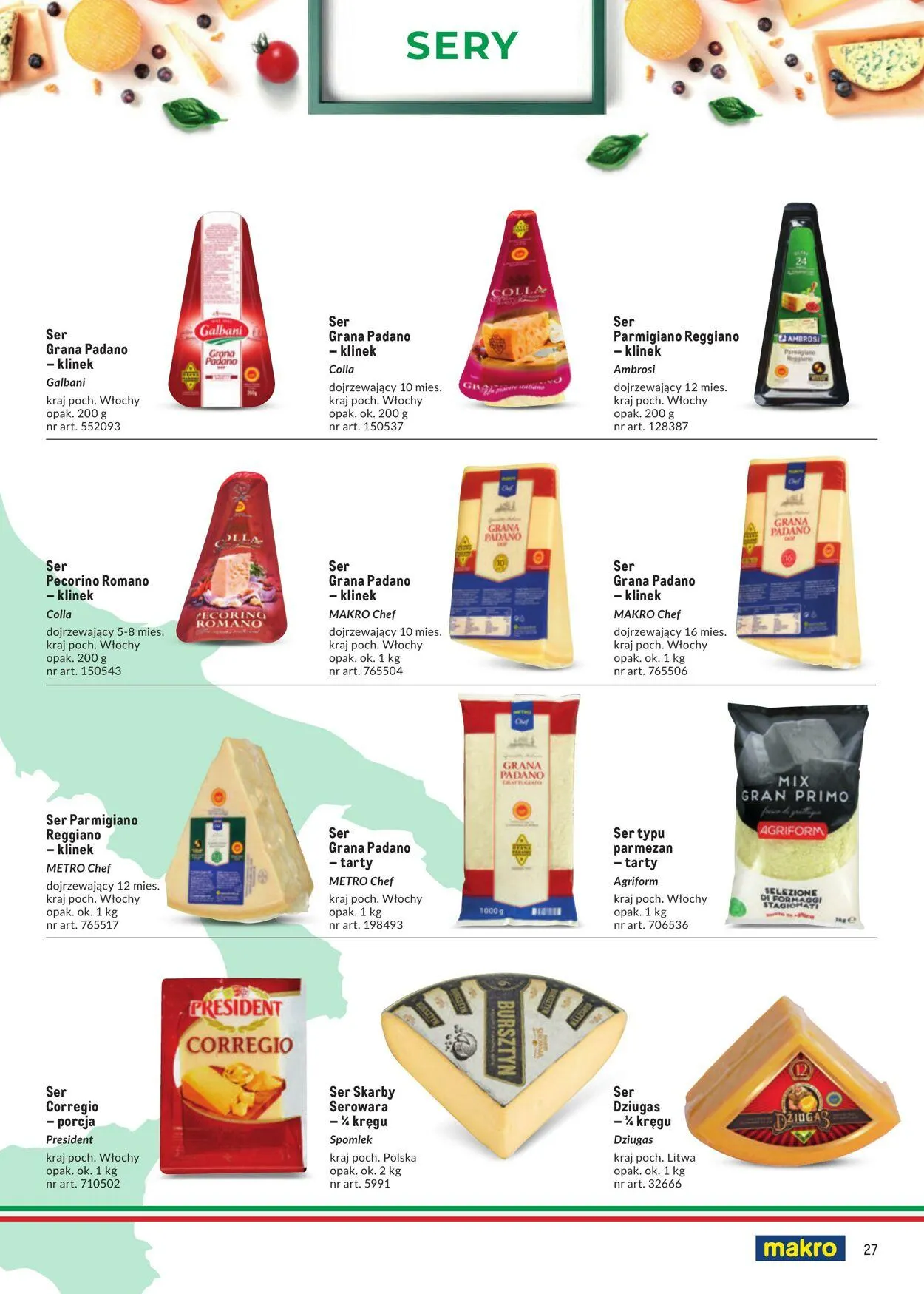 Gazetka Makro Aktualna gazetka od 6 stycznia do 20 stycznia 2025 - Strona 27