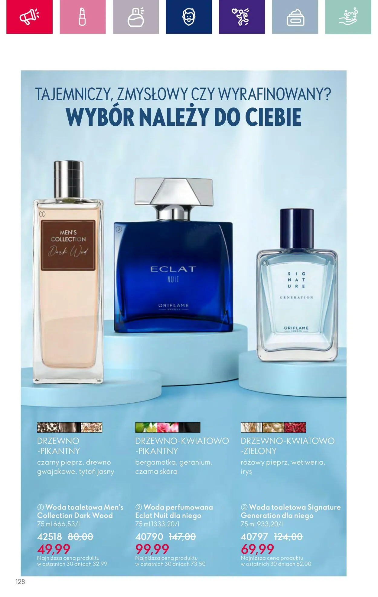 Gazetka Oriflame Aktualna gazetka od 6 grudnia do 27 grudnia 2023 - Strona 128