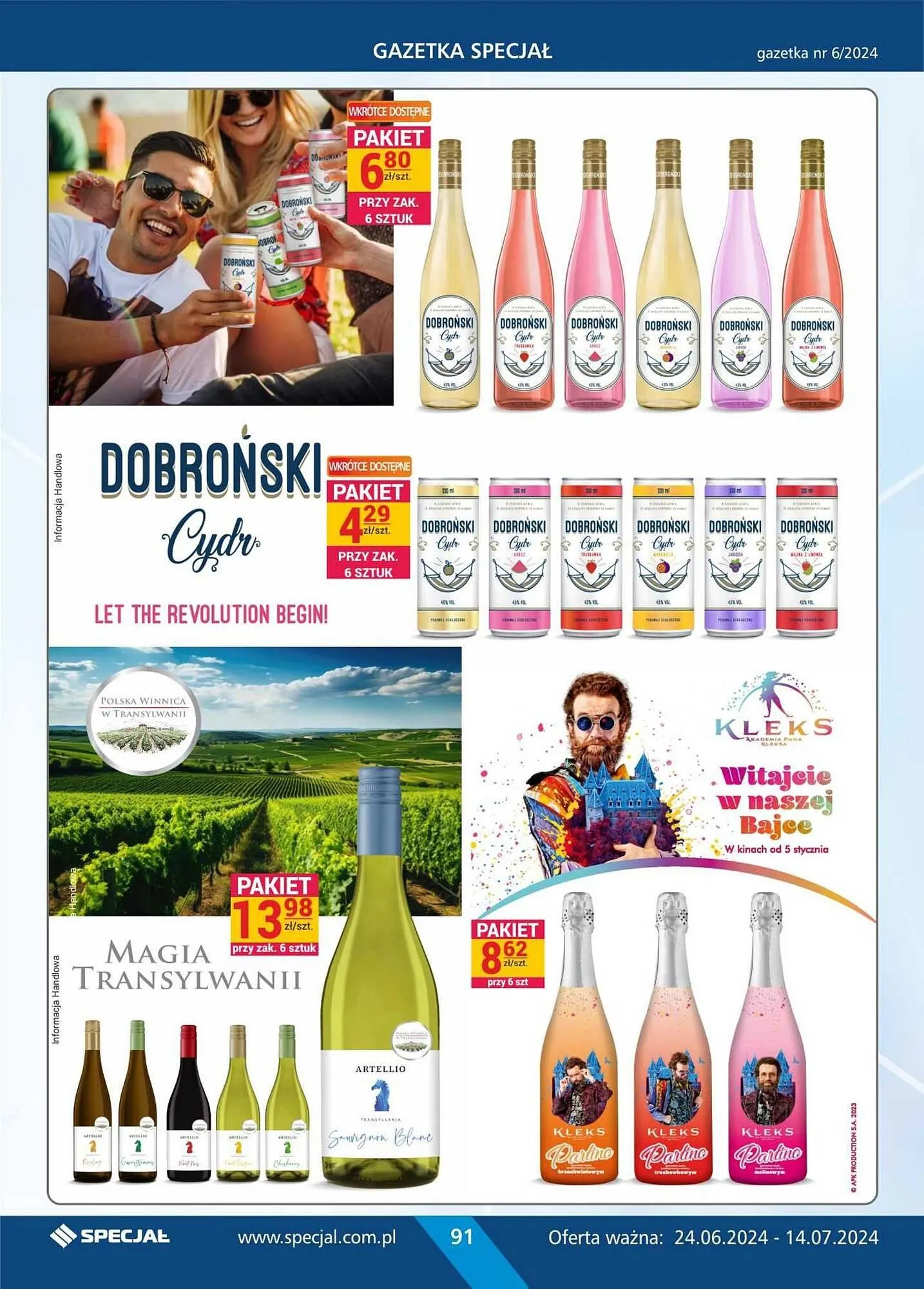 Gazetka Specjał gazetka od 24 czerwca do 14 lipca 2024 - Strona 91
