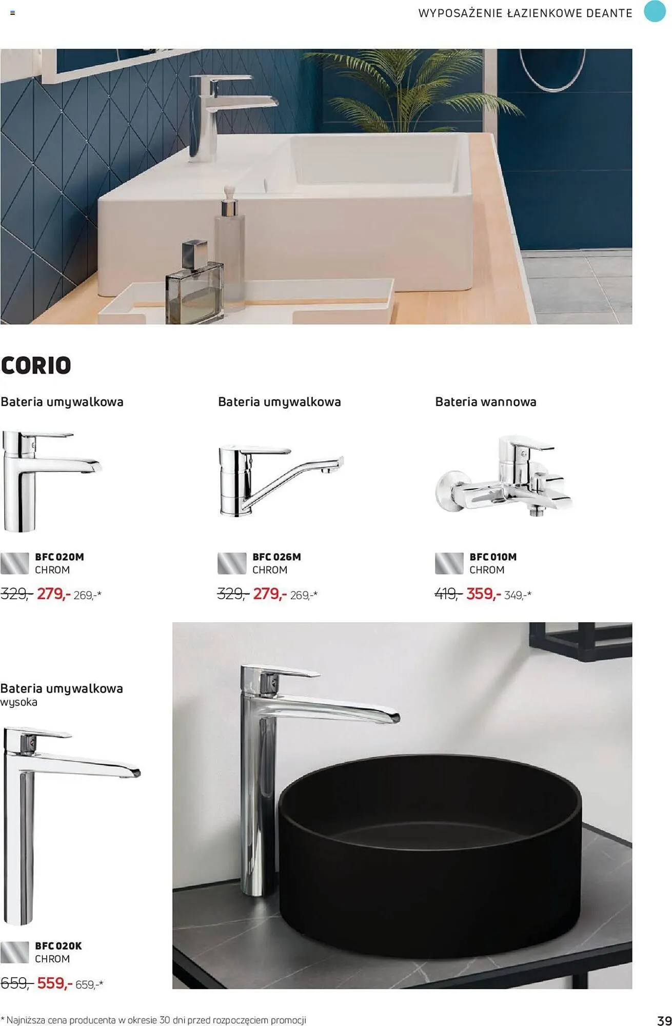 Gazetka Deante gazetka od 1 sierpnia do 31 grudnia 2023 - Strona 39