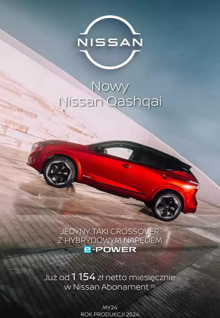 Gazetka Nowy Qashqai od 30 stycznia do 30 stycznia 2026 - Strona 1