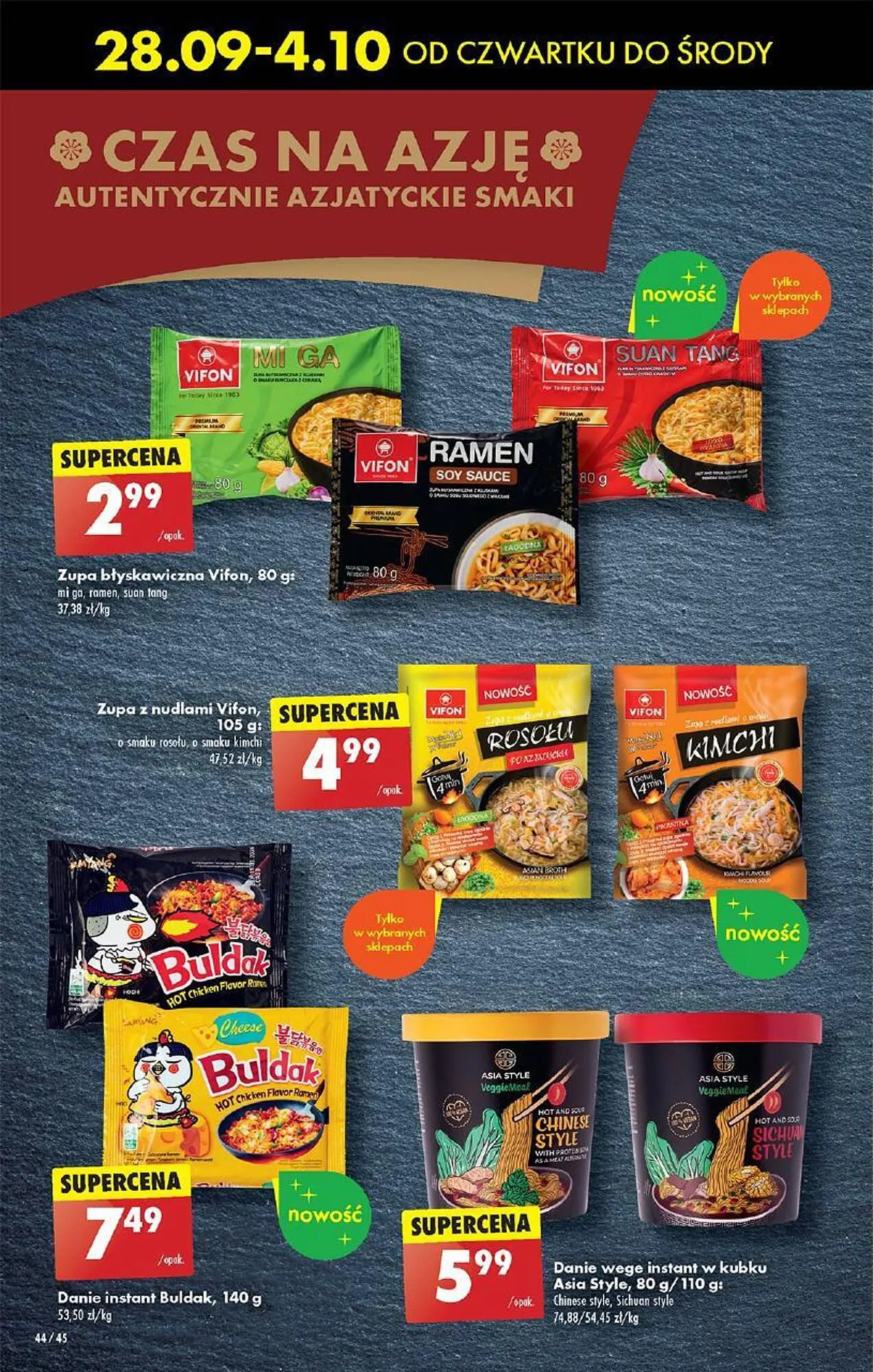 Gazetka Biedronka gazetka od 28 września do 4 października 2023 - Strona 44