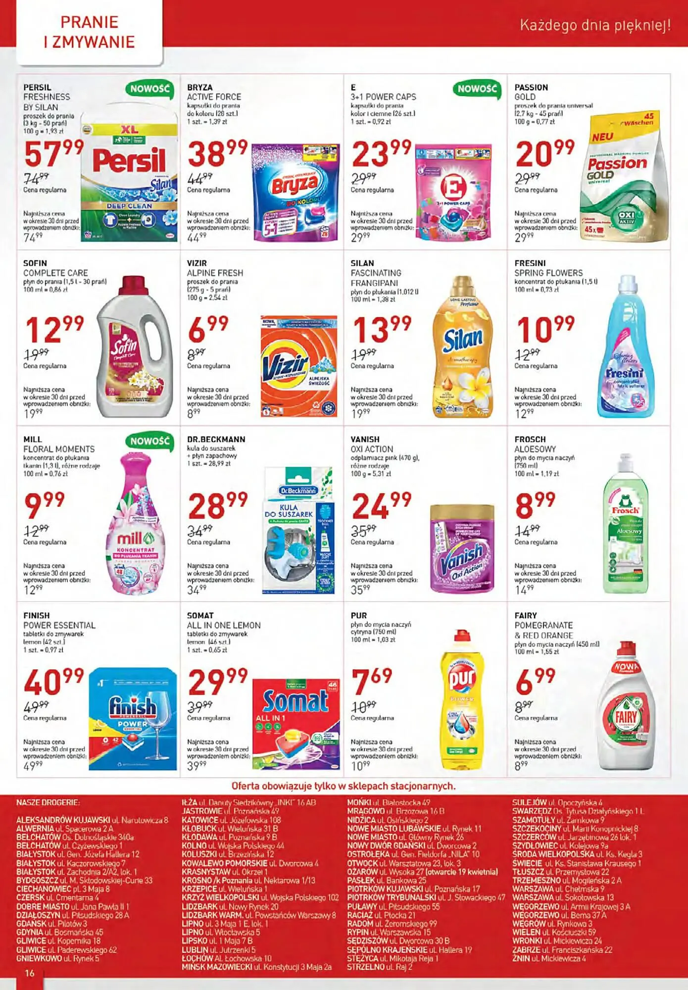 Gazetka Jawa Drogerie gazetka od 4 kwietnia do 3 maja 2024 - Strona 16