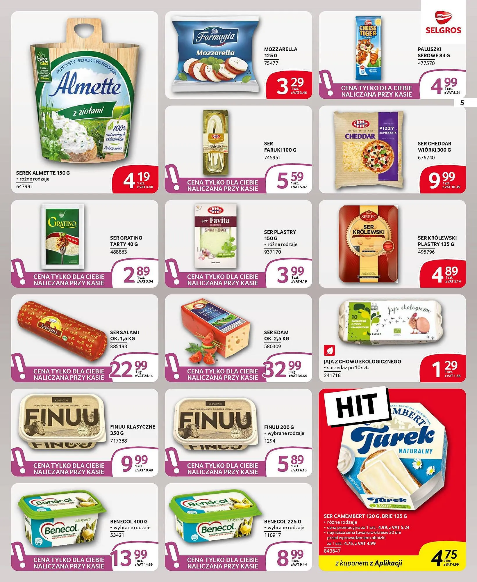 Gazetka Selgros gazetka od 9 stycznia do 22 stycznia 2025 - Strona 5