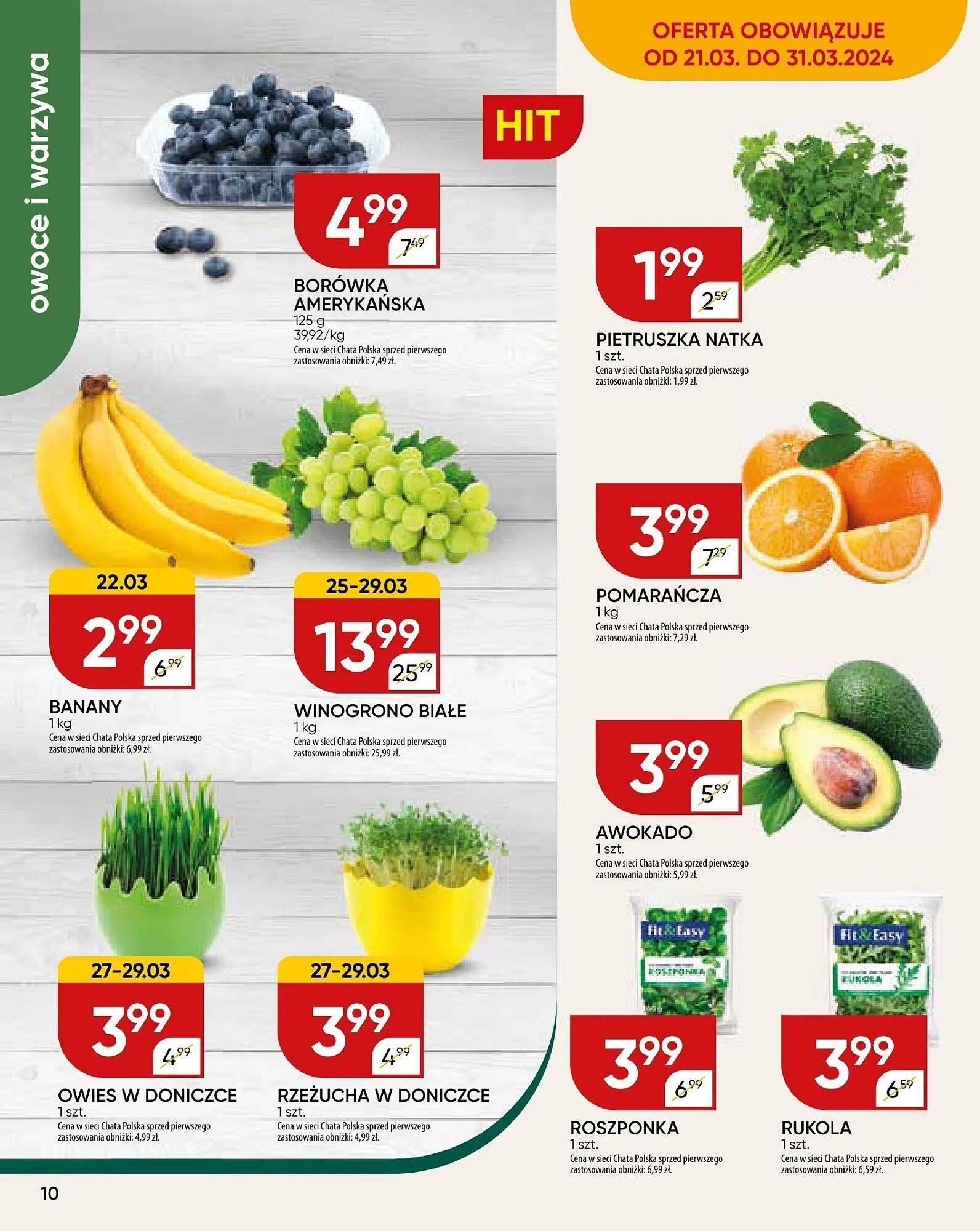 Gazetka Chata Polska gazetka od 21 marca do 31 marca 2024 - Strona 10