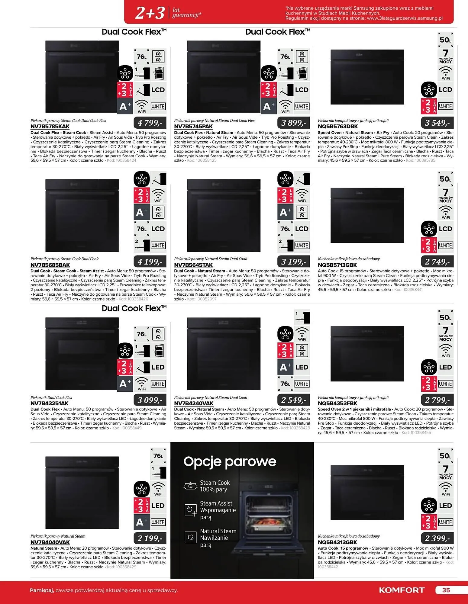 Gazetka Komfort gazetka od 11 września do 31 grudnia 2024 - Strona 35