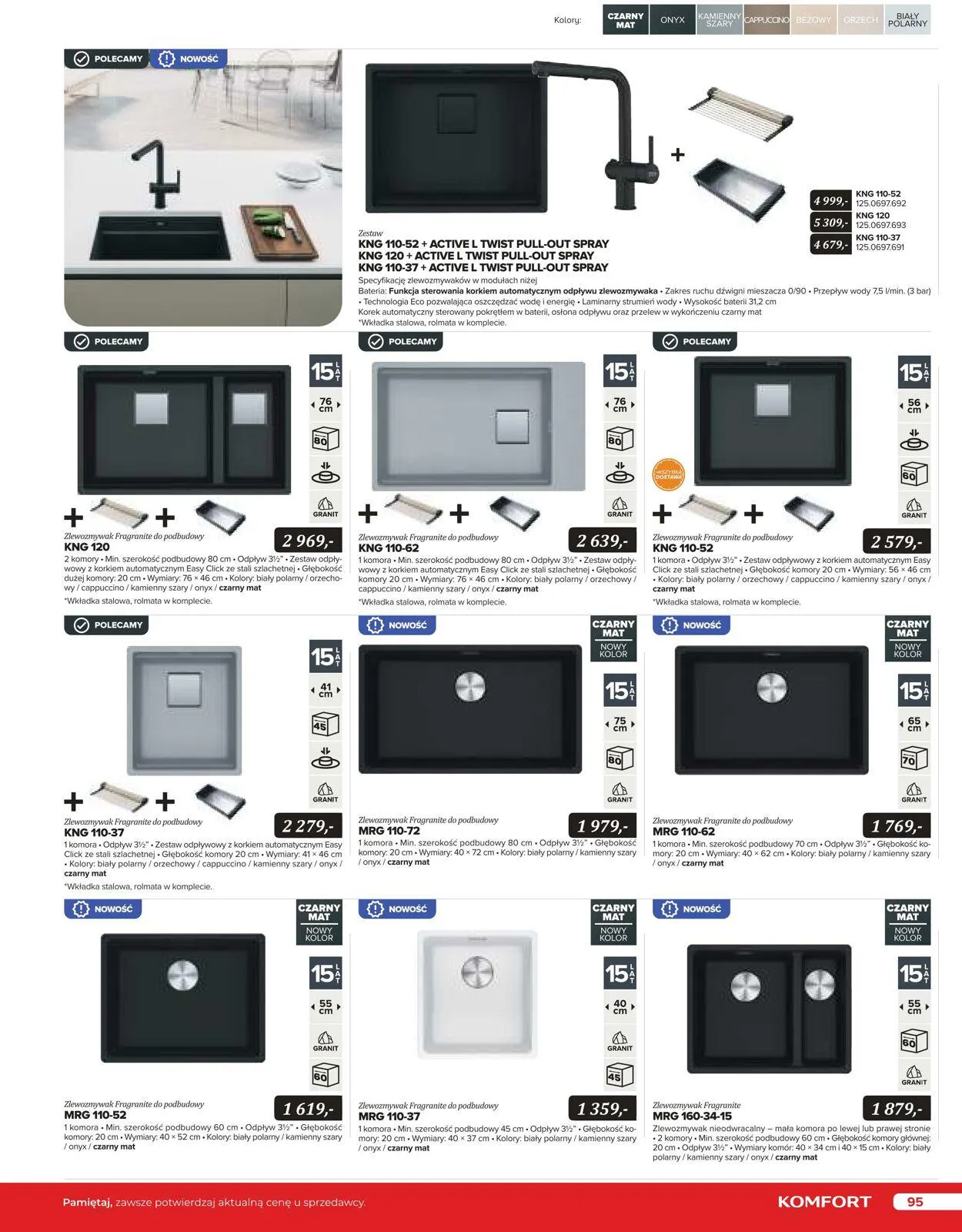 Gazetka Komfort Aktualna gazetka od 25 października do 31 stycznia 2024 - Strona 94
