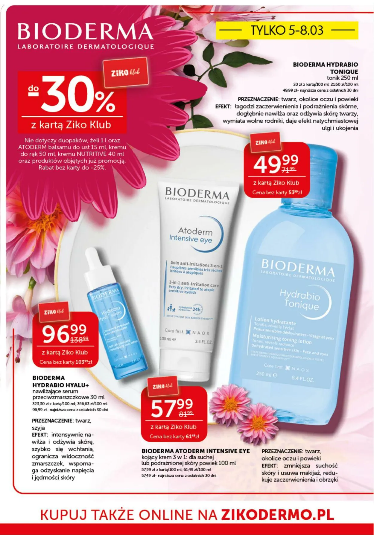 Gazetka Ziko DERMO Aktualna gazetka od 5 marca do 20 marca 2024 - Strona 8
