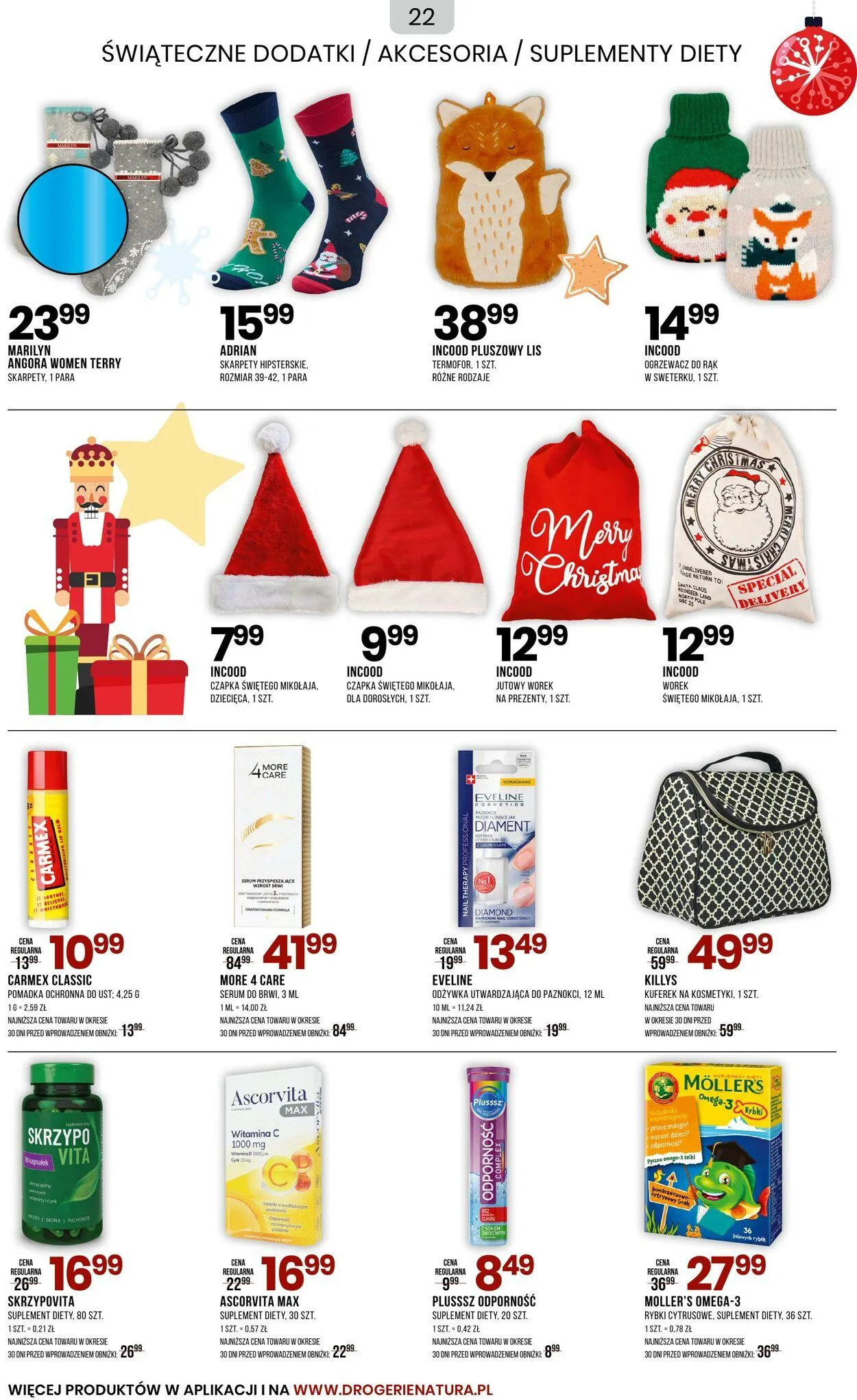 Gazetka Natura Aktualna gazetka od 4 grudnia do 3 stycznia 2026 - Strona 22