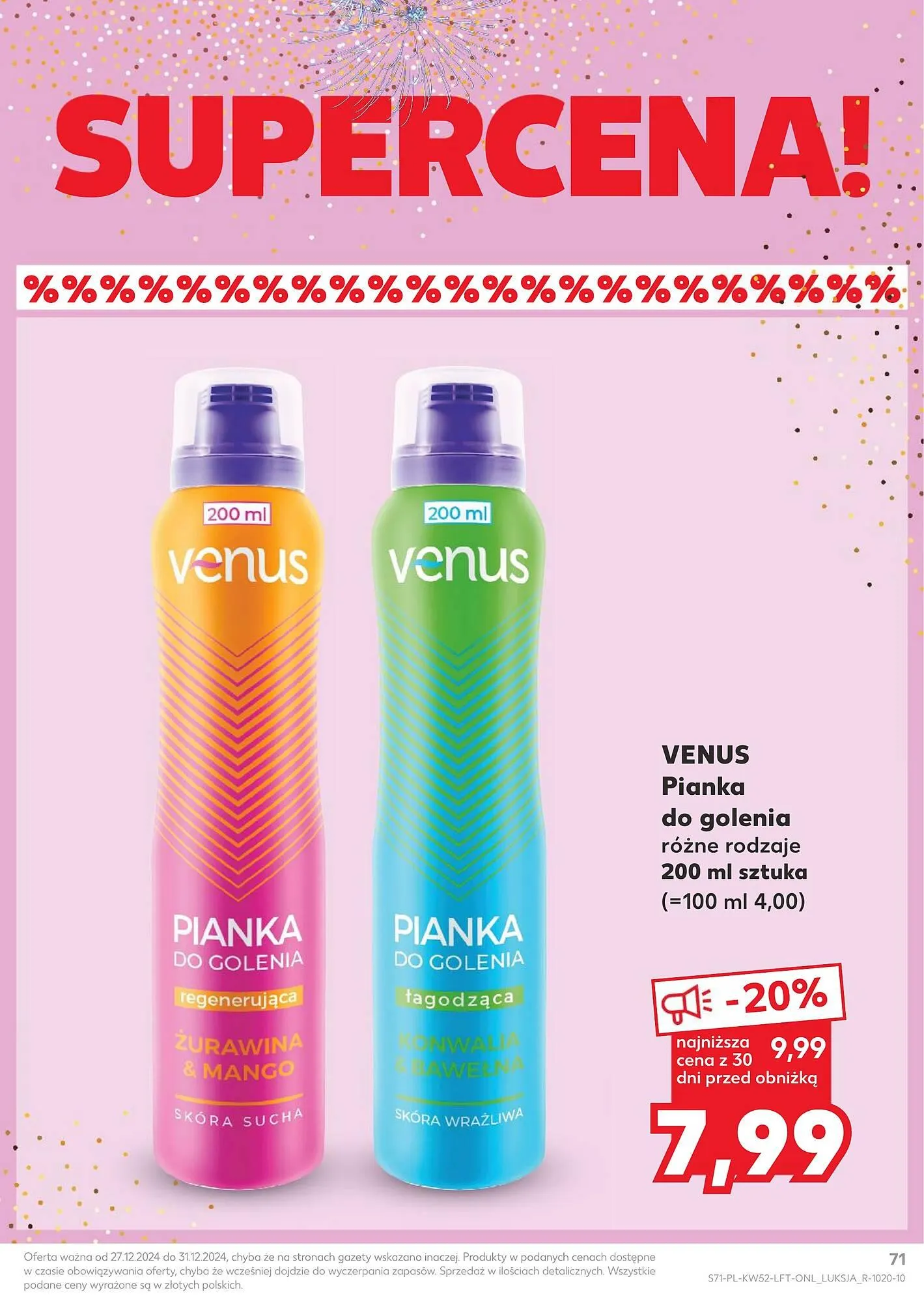 Gazetka Kaufland gazetka od 27 grudnia do 31 grudnia 2024 - Strona 71