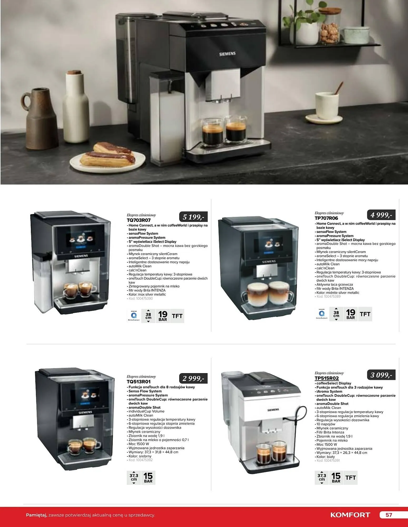 Gazetka Komfort gazetka od 11 września do 31 grudnia 2024 - Strona 57