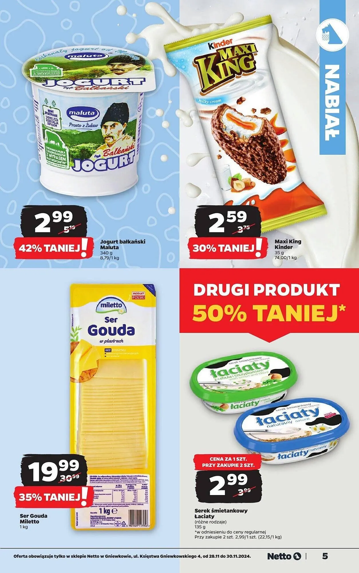 Gazetka Netto gazetka od 28 listopada do 30 listopada 2024 - Strona 5
