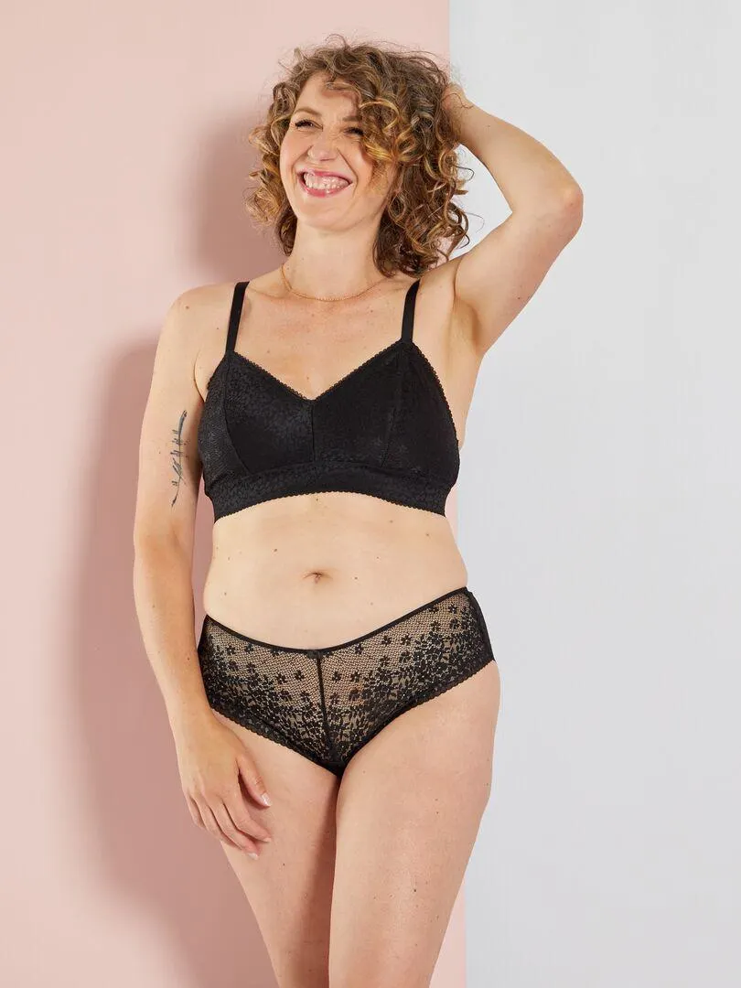 Soutien-gorge post-opératoire - noir