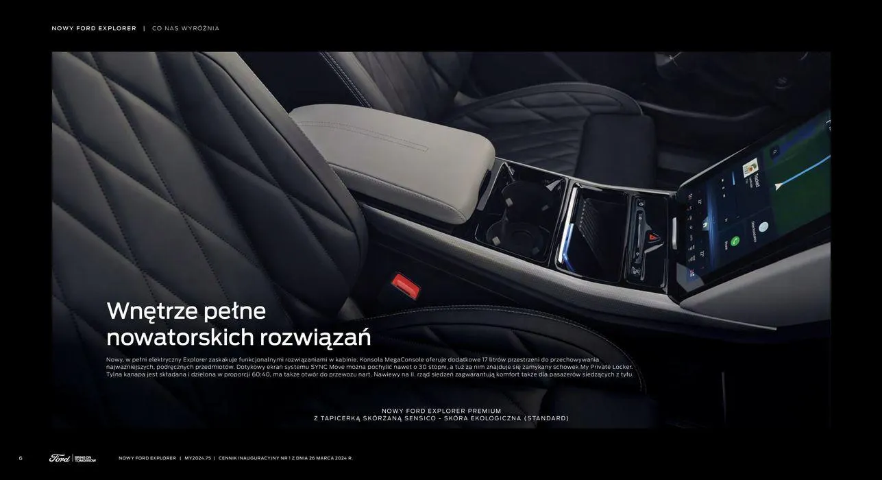 Gazetka NOWY FORD EXPLORER od 16 kwietnia do 16 kwietnia 2025 - Strona 6