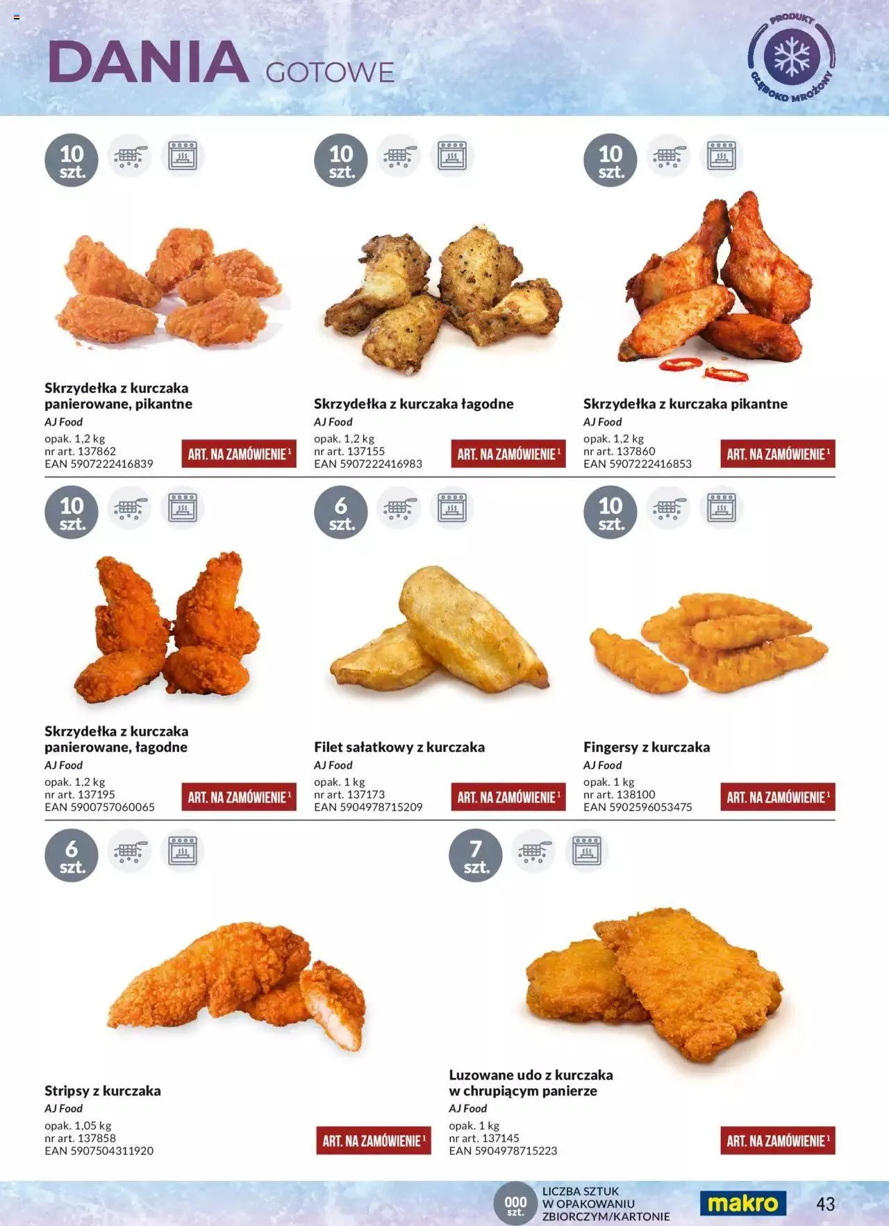 Gazetka Makro Gazetka - Mrożonki od 20 maja do 31 stycznia 2025 - Strona 43
