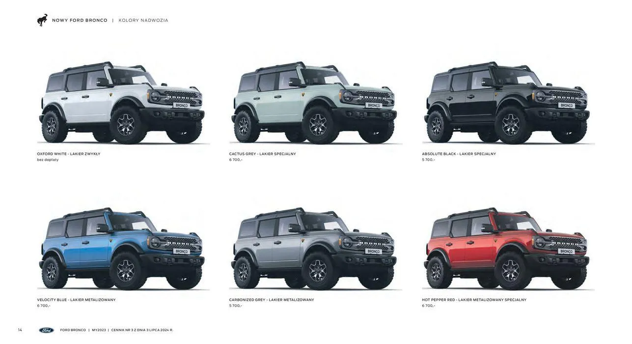 Gazetka NOWY BRONCO od 4 września do 4 września 2025 - Strona 14