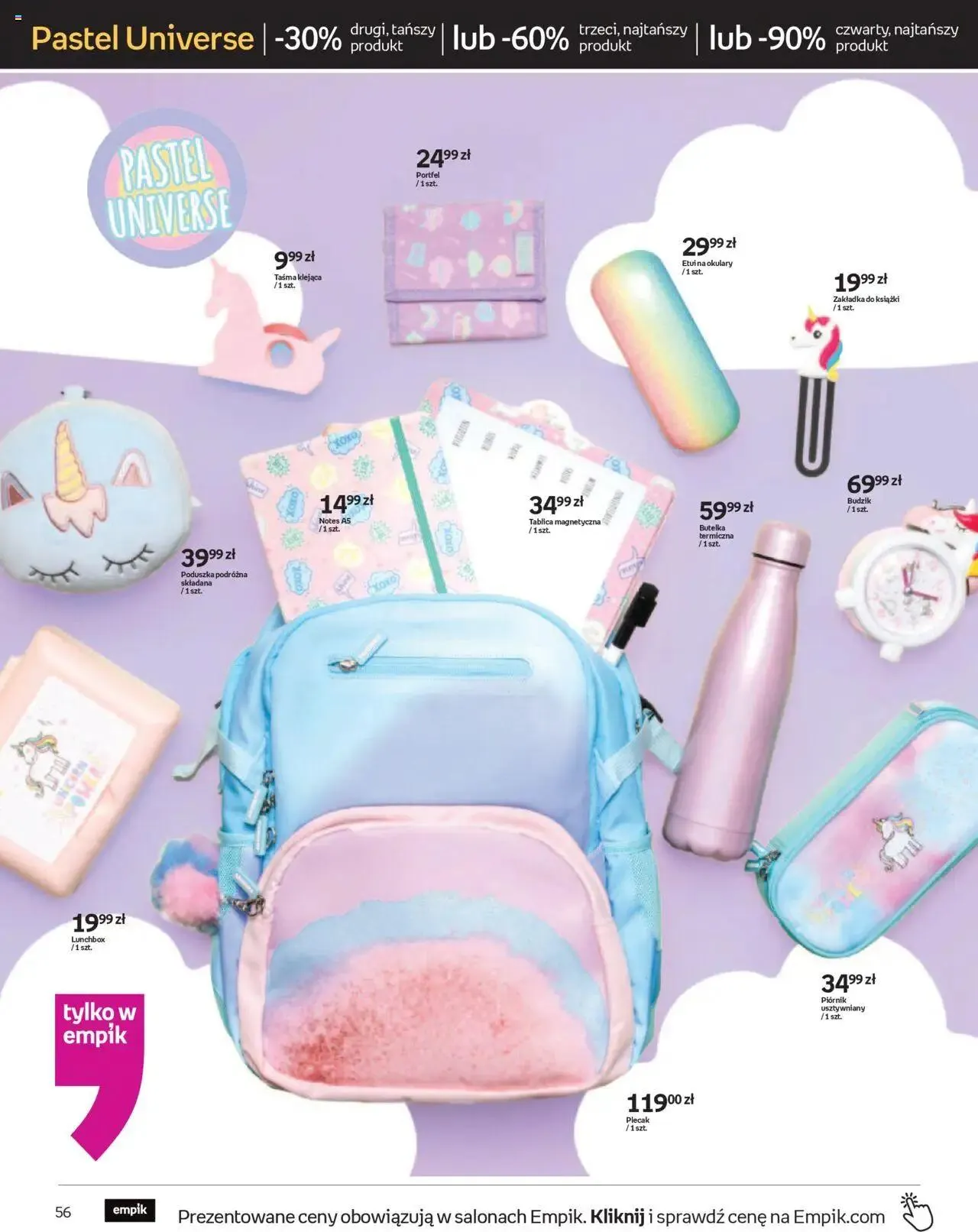 Gazetka Empik Gazetka - Tom kultury Zabawki, Art.Szkolne od 31 lipca do 13 sierpnia 2024 - Strona 20