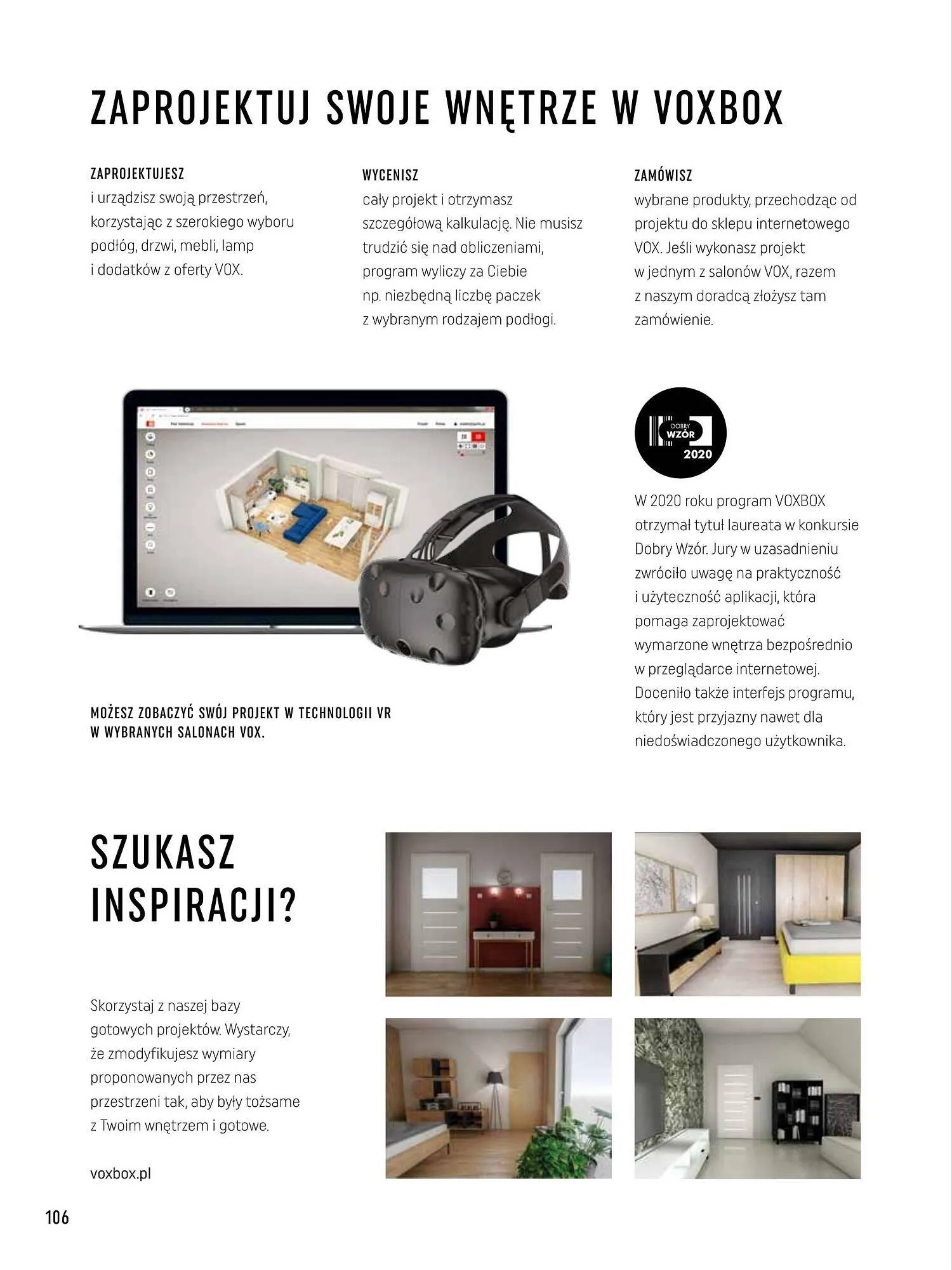 Gazetka Meble Vox gazetka od 6 kwietnia do 31 grudnia 2023 - Strona 106