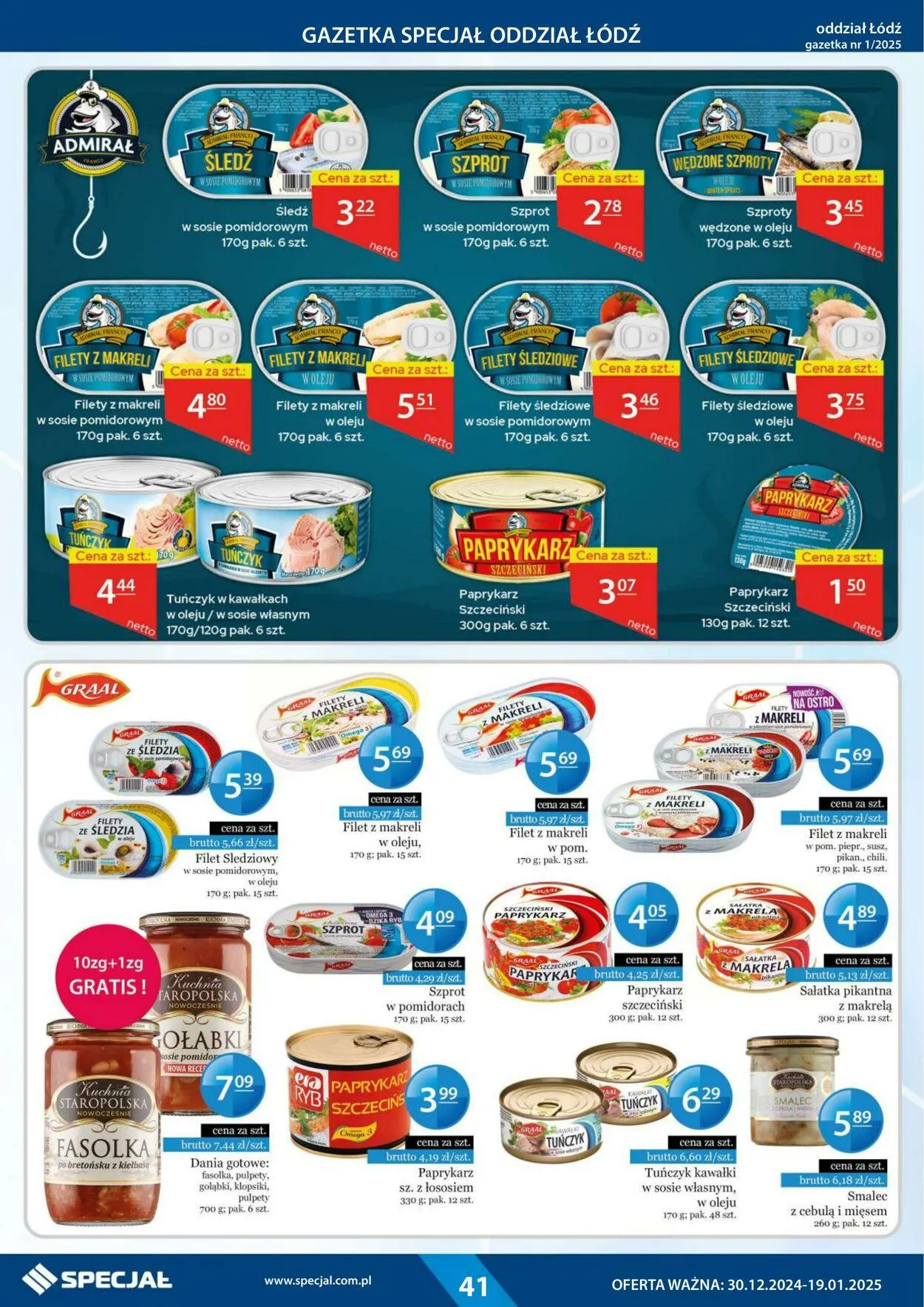 Gazetka Specjał od 30 grudnia do 19 stycznia 2026 - Strona 41