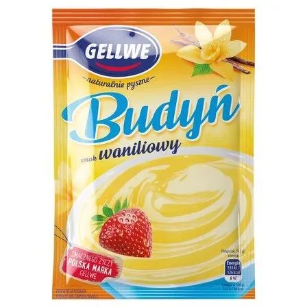 GELLWE BUDYŃ SMAK WANILIOWY 40 G 0.045 kg