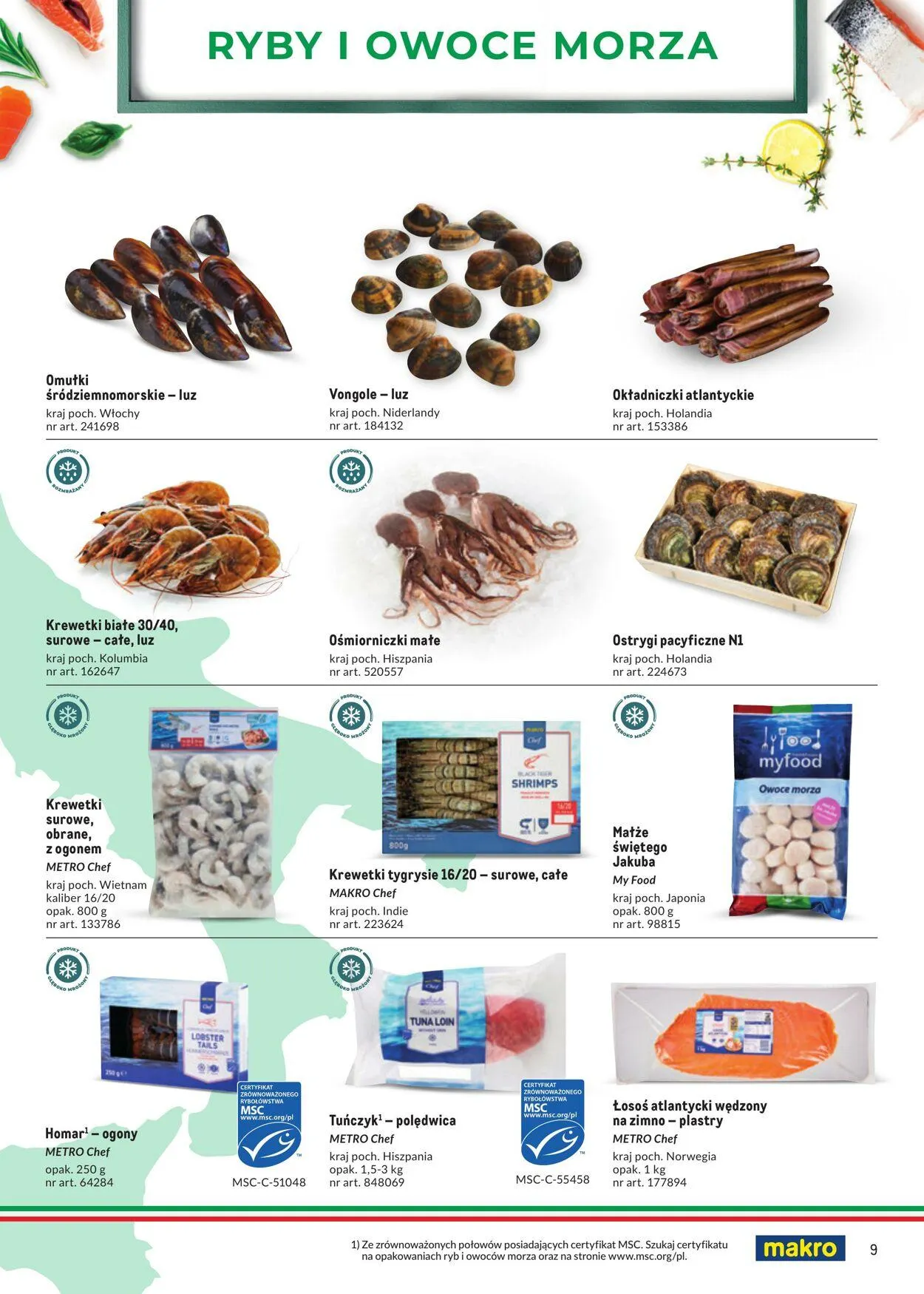 Gazetka Makro Aktualna gazetka od 6 stycznia do 20 stycznia 2025 - Strona 9