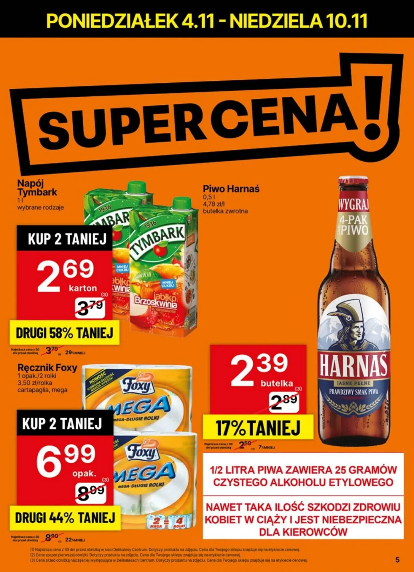 Gazetka Delikatesy Centrum gazetka od 4 listopada do 10 listopada 2024 - Strona 5