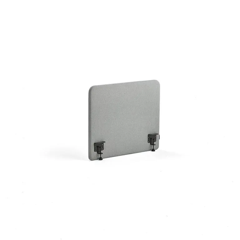 Czarne uchwyty, 800x650x36 mm, tkanina Etna, jasnoszary