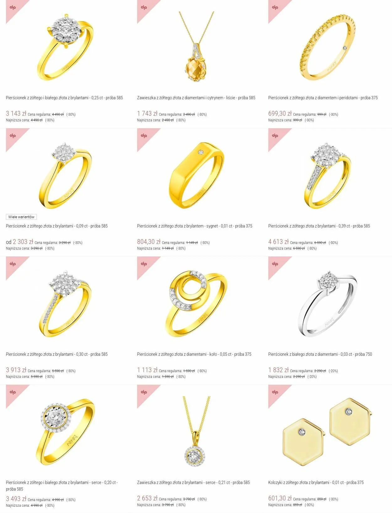 Gazetka Apart Aktualna gazetka od 9 września do 22 września 2024 - Strona 13