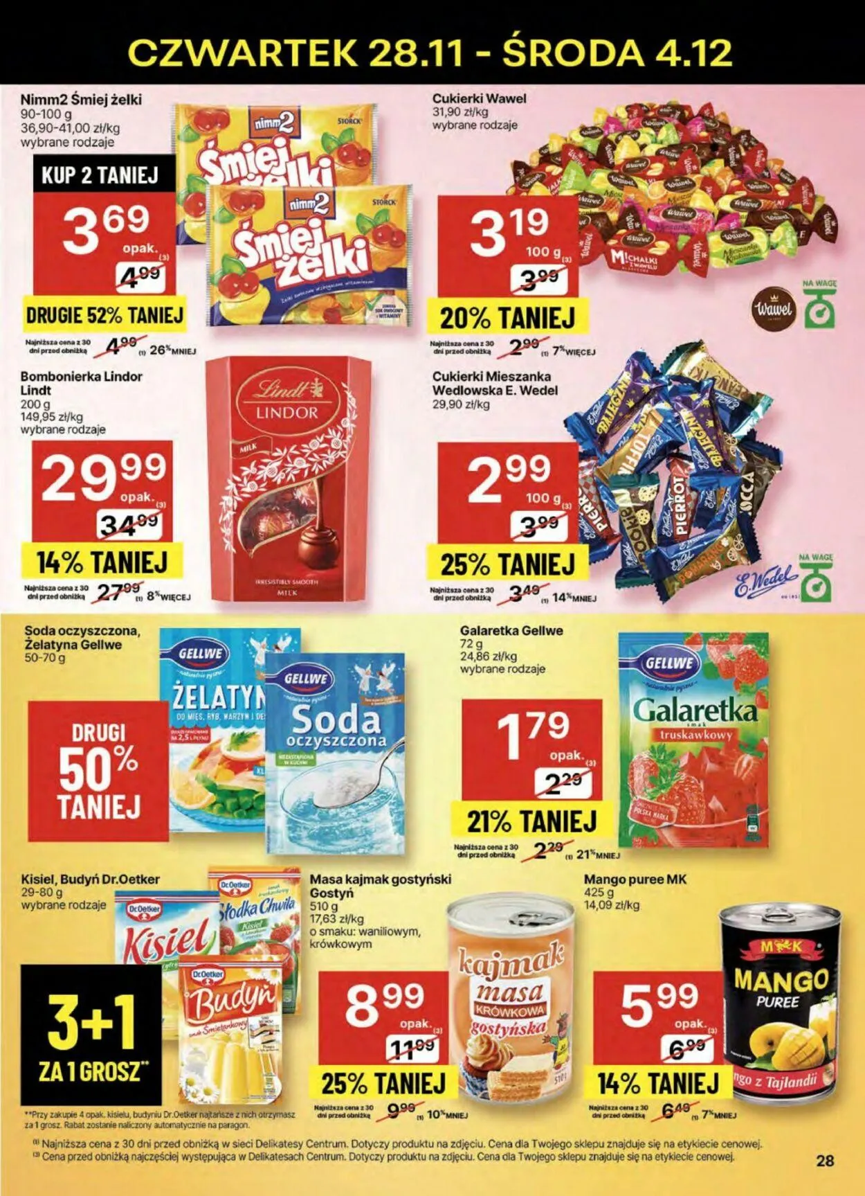 Gazetka Delikatesy Centrum Aktualna gazetka od 28 listopada do 4 grudnia 2024 - Strona 28
