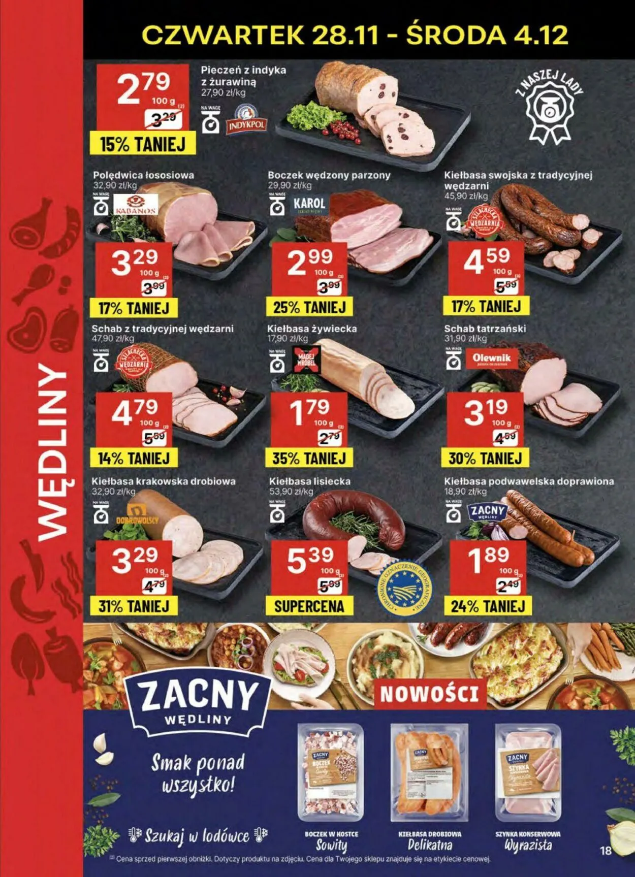 Gazetka Delikatesy Centrum Aktualna gazetka od 28 listopada do 4 grudnia 2024 - Strona 18