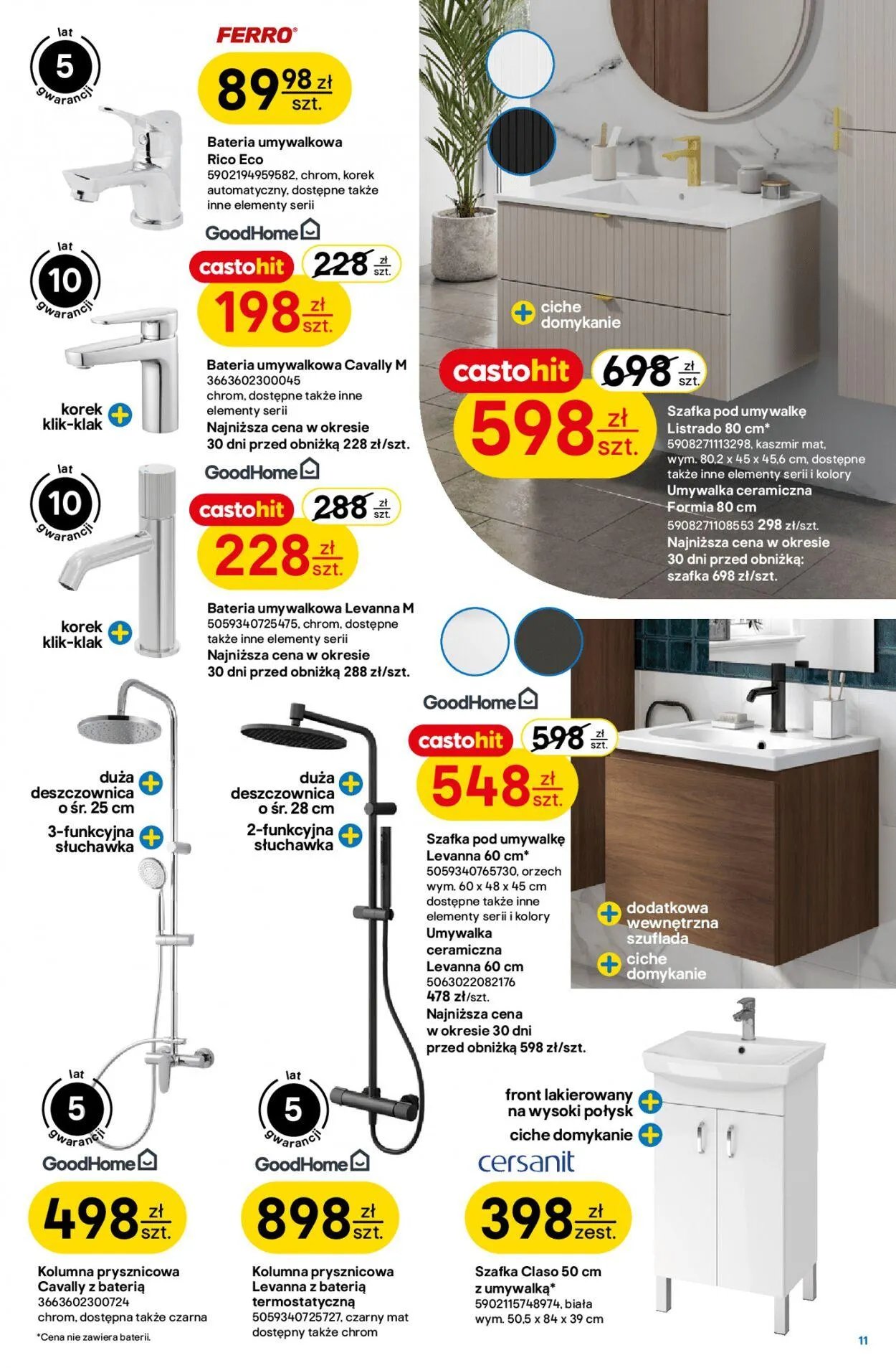 Gazetka Castorama Aktualna gazetka od 29 stycznia do 12 lutego 2025 - Strona 11