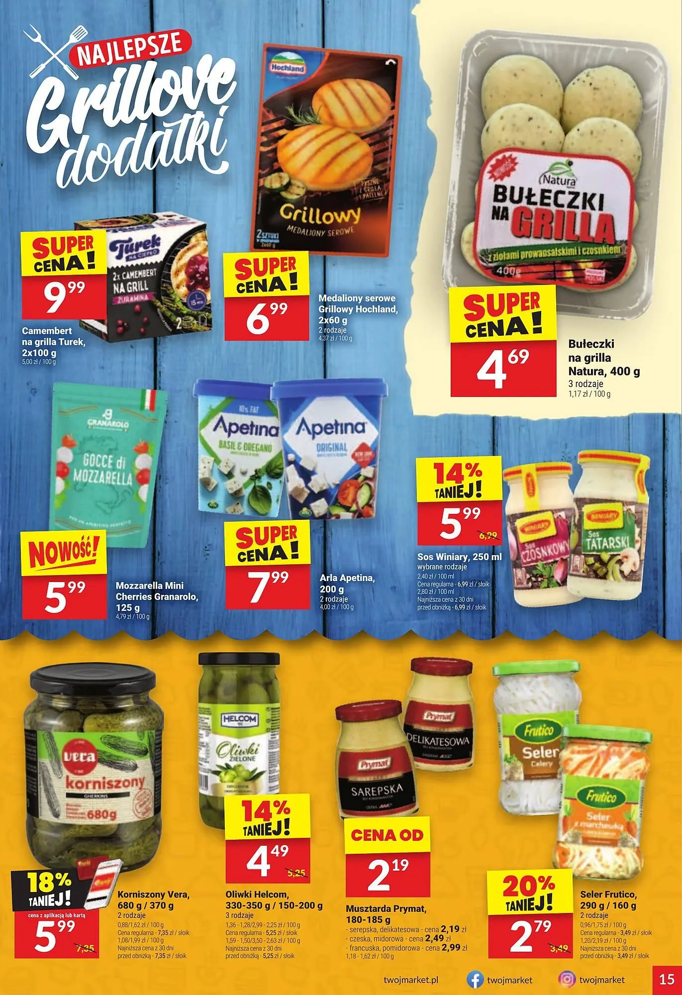Gazetka Twój Market gazetka od 31 lipca do 6 sierpnia 2024 - Strona 15