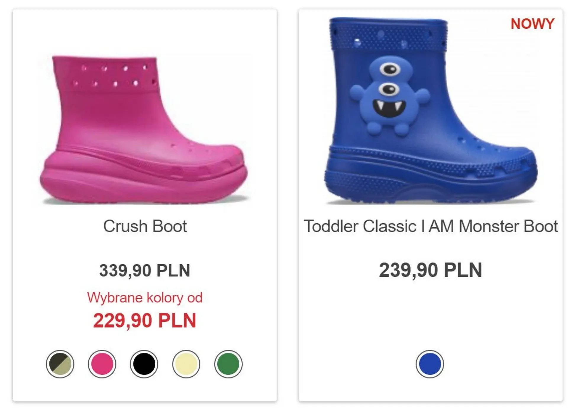 Gazetka Crocs gazetka od 17 października do 24 października 2023 - Strona 3